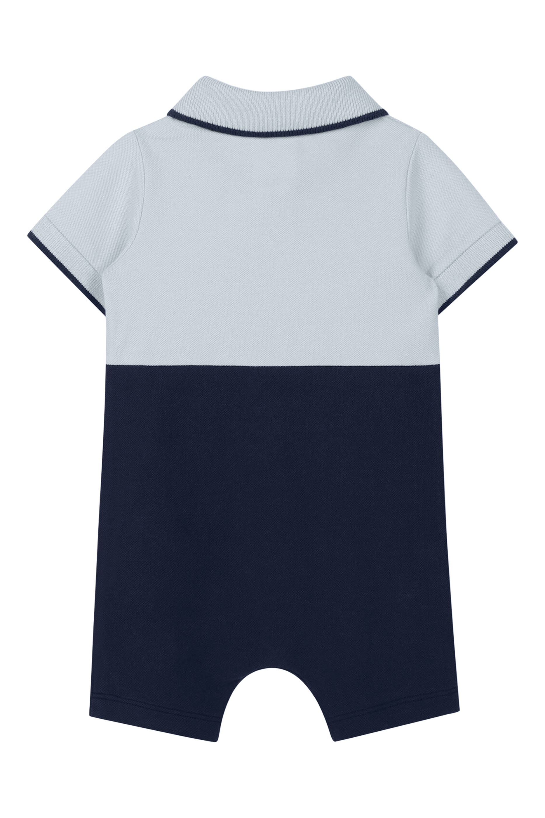 Kids Logo Stripe Polo Romper