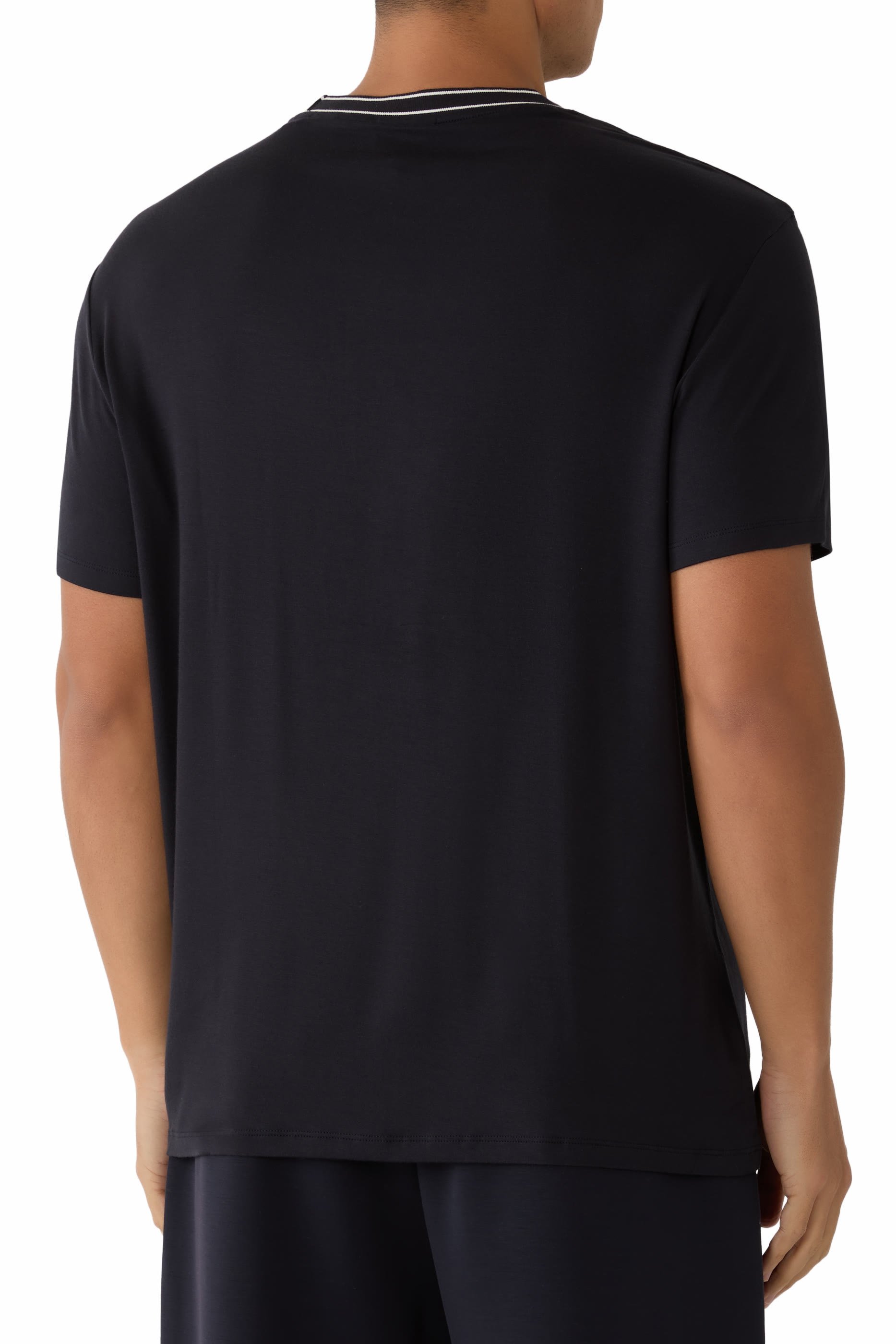 AX Logo  Cotton-Jersey T-Shirt