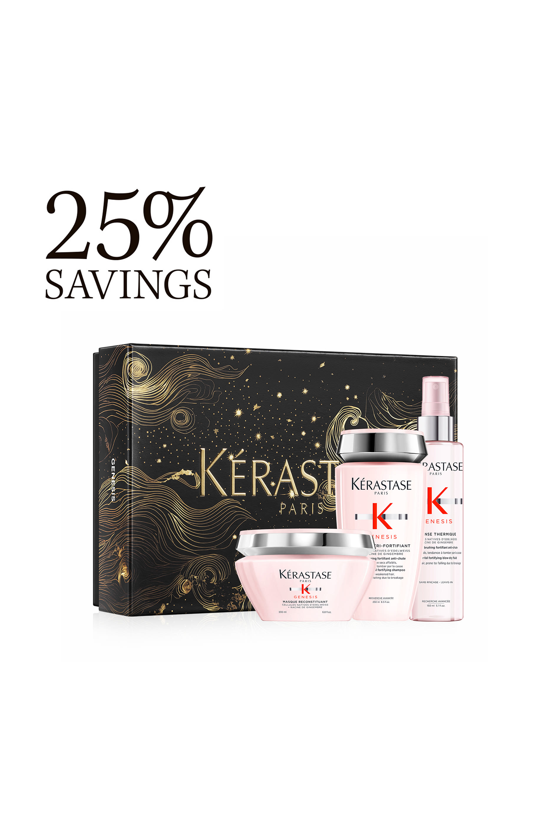 Genesis Anti-Hair Fall Set for Dry Weakened Hair