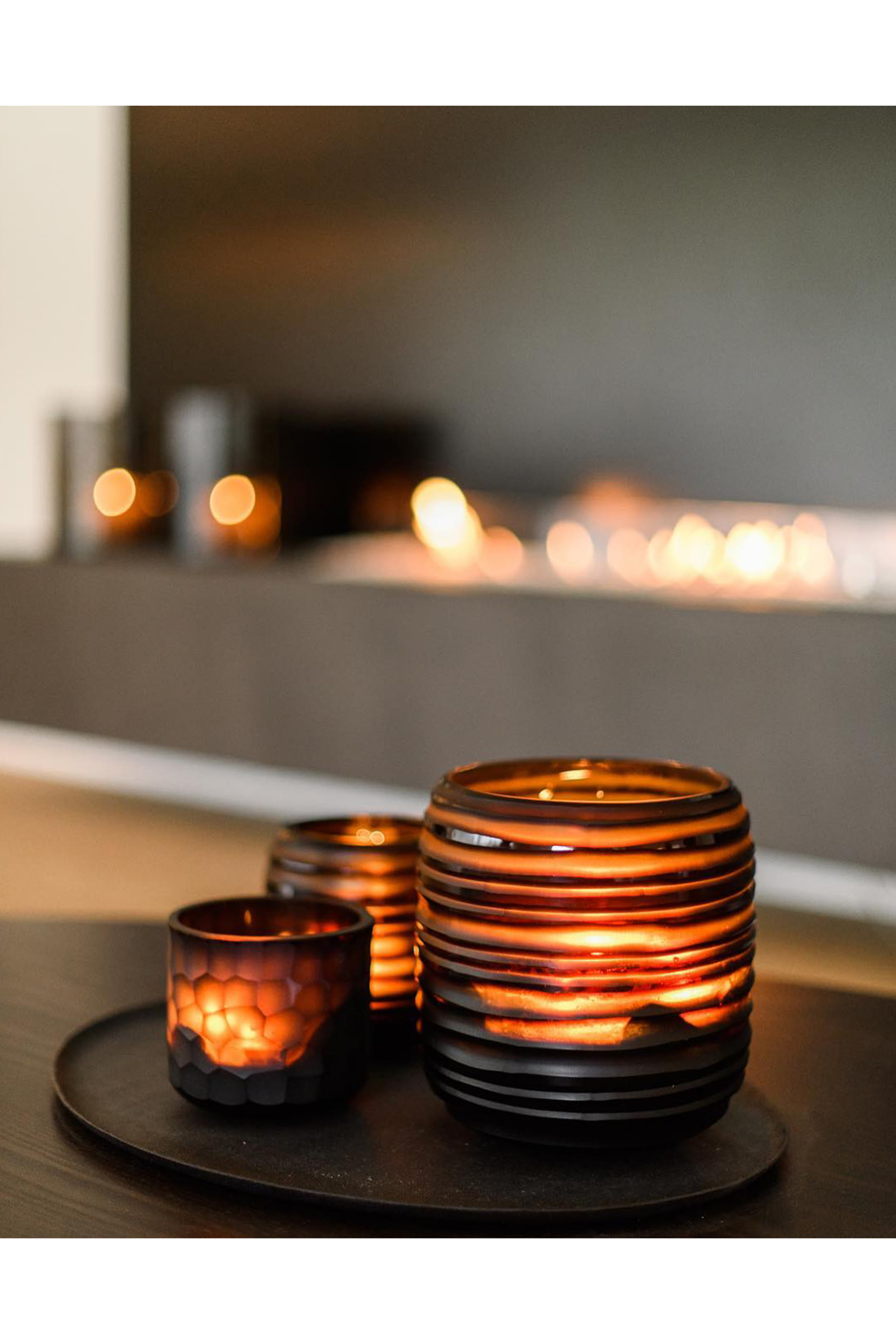 Zanzibar Sphere S Amber Candle