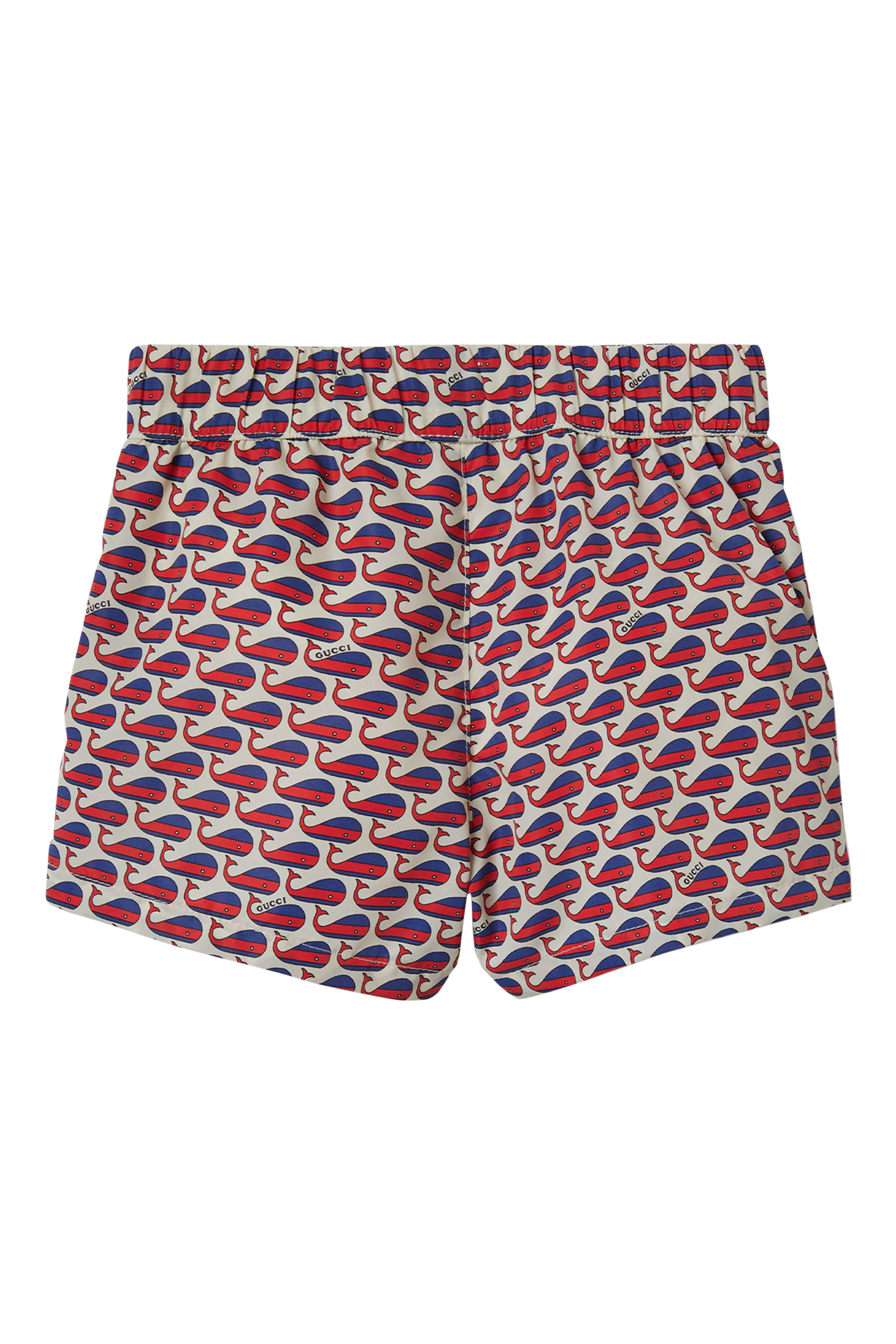 Kids Printed Nylon Swim Shorts