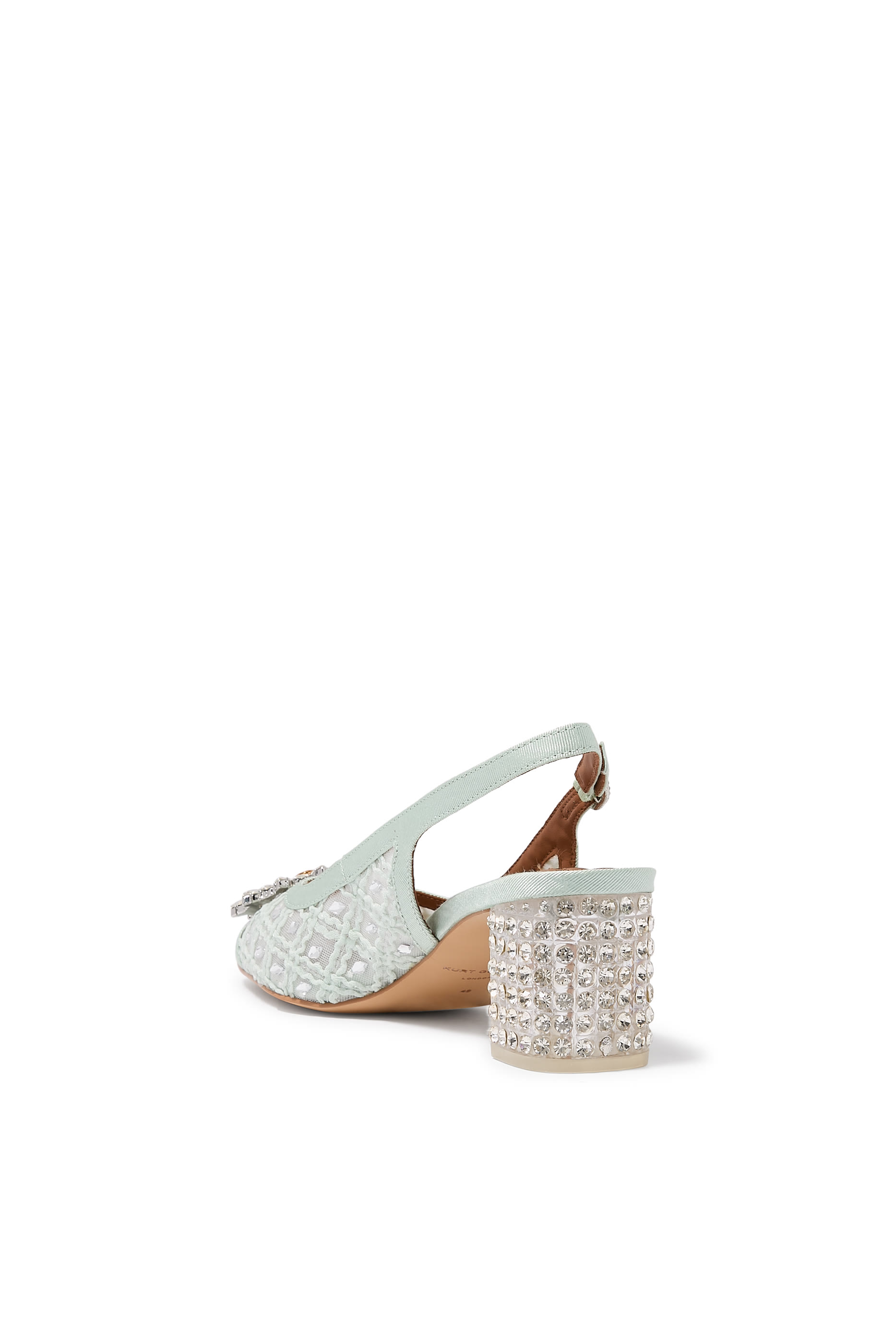 Chelsea 60 Block Slingback Mules