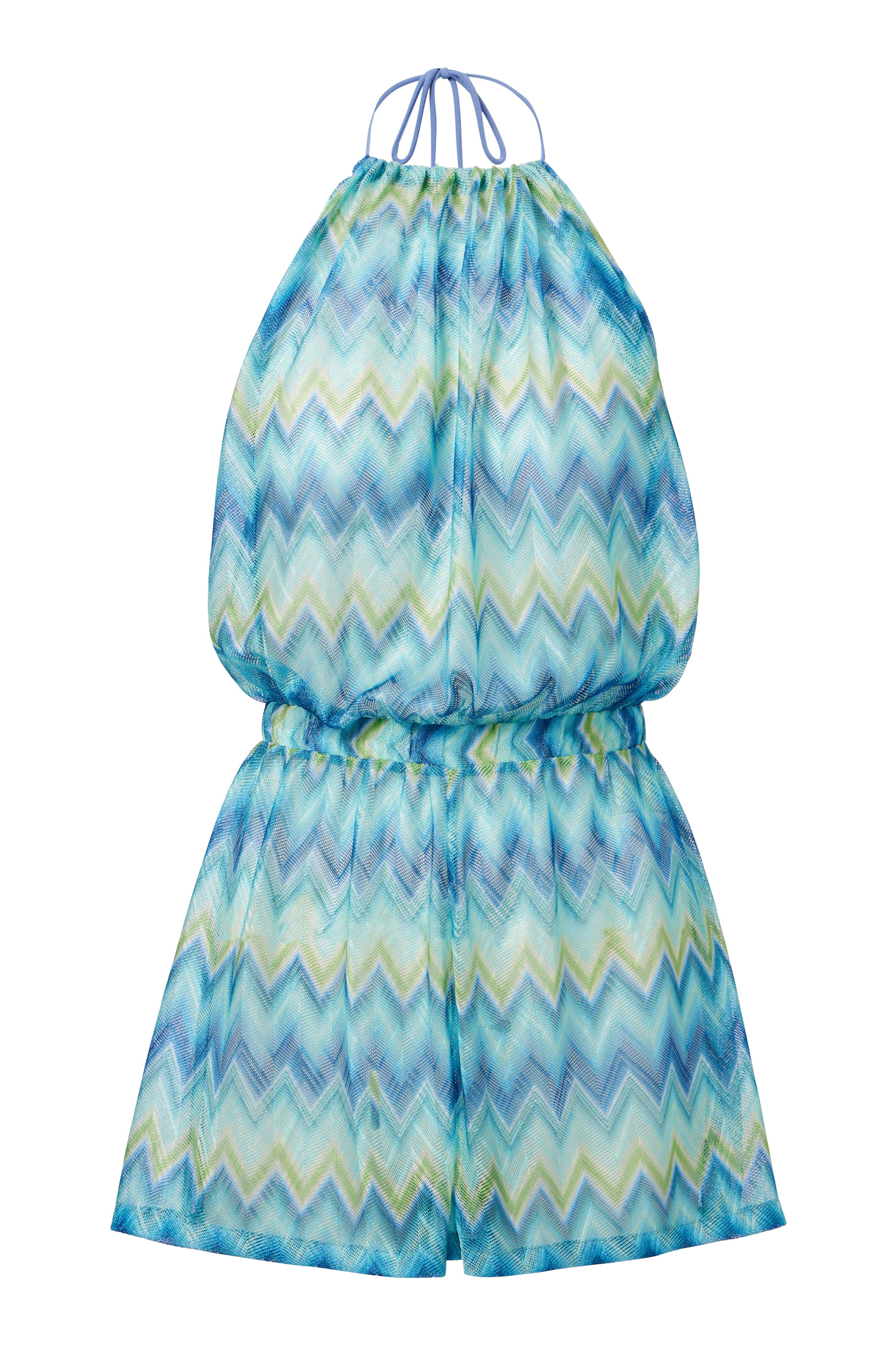 Zigzag Short Jumpsuit