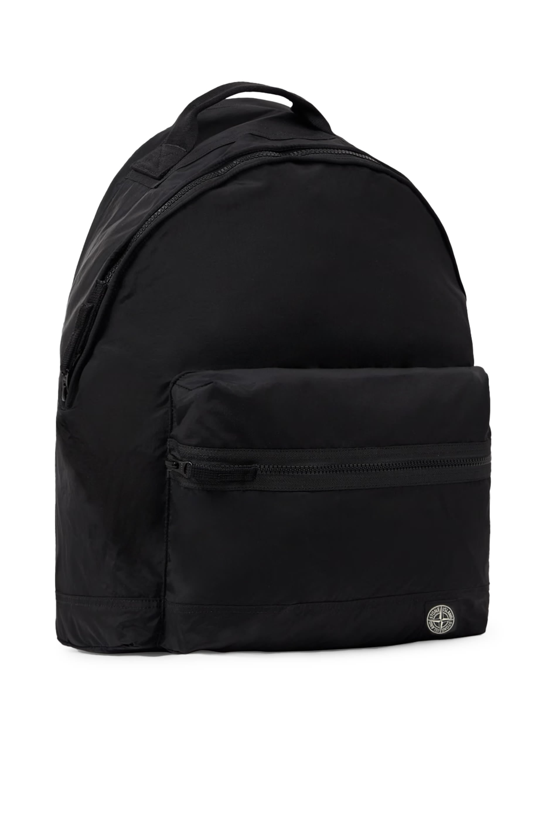 Coated Nylon Metal Backpack in Econyl&reg;
