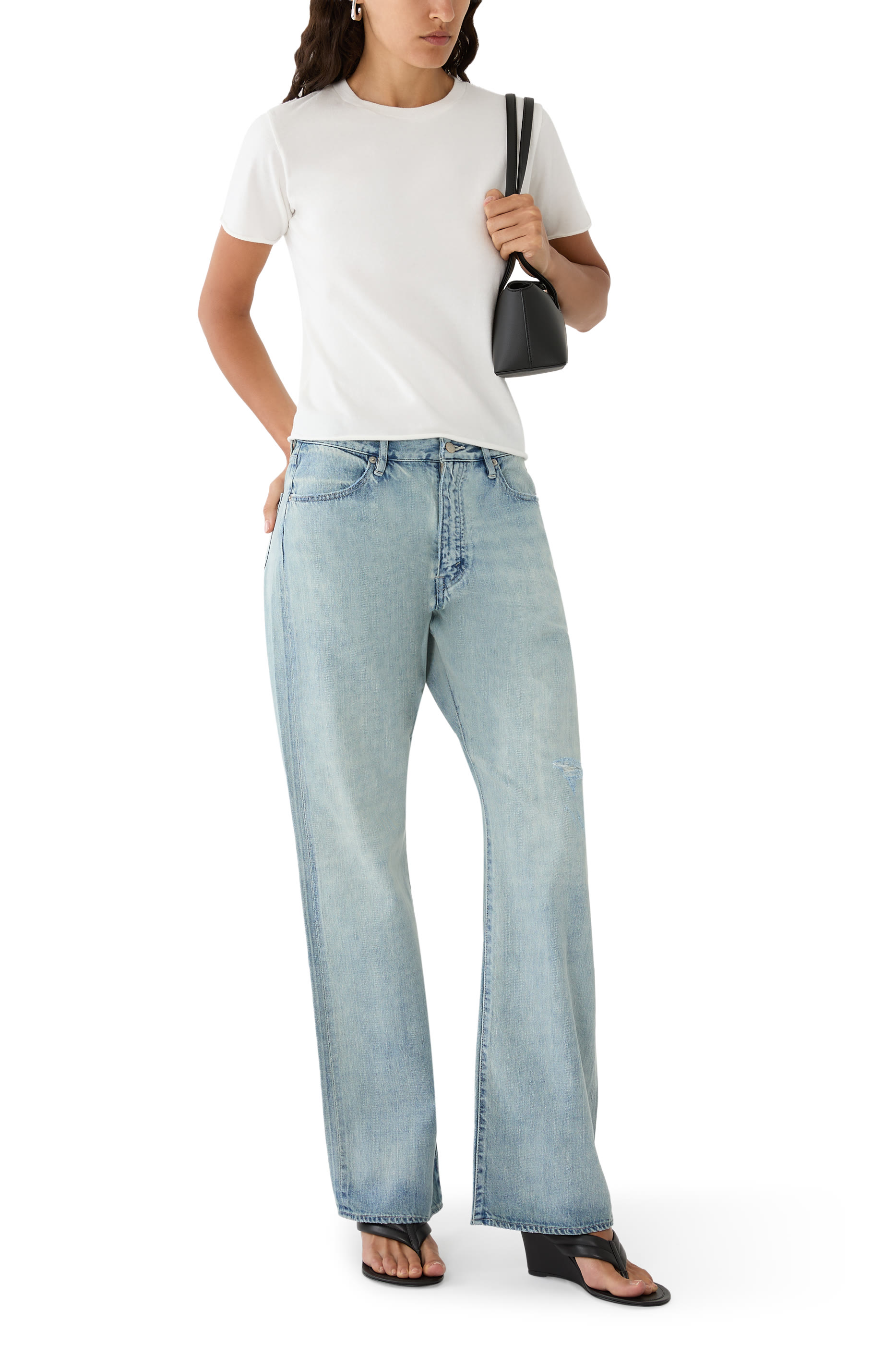 Brushed Organic Cotton Jersey T-Shirt