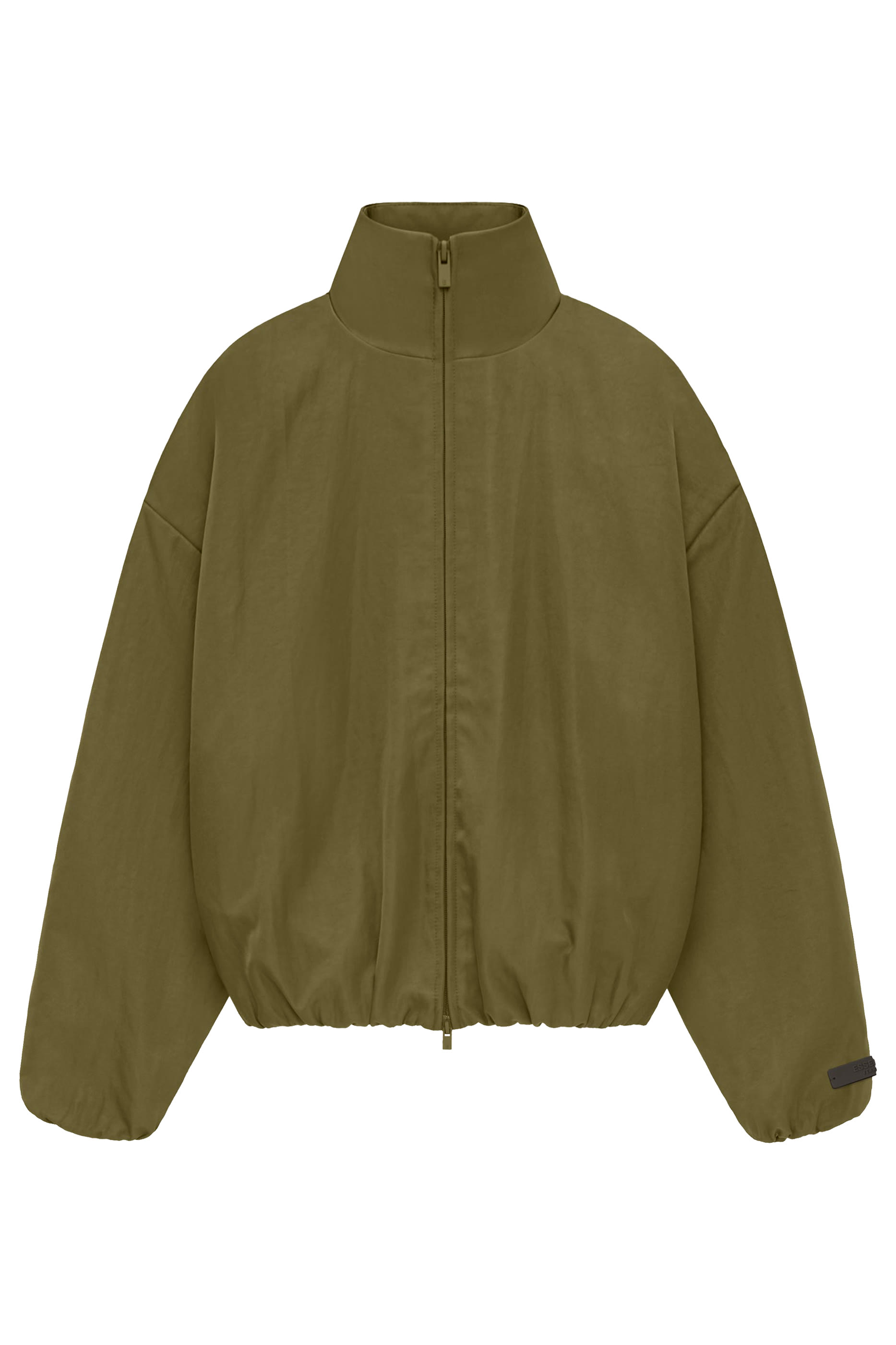 Textured Nylon Track Jacket