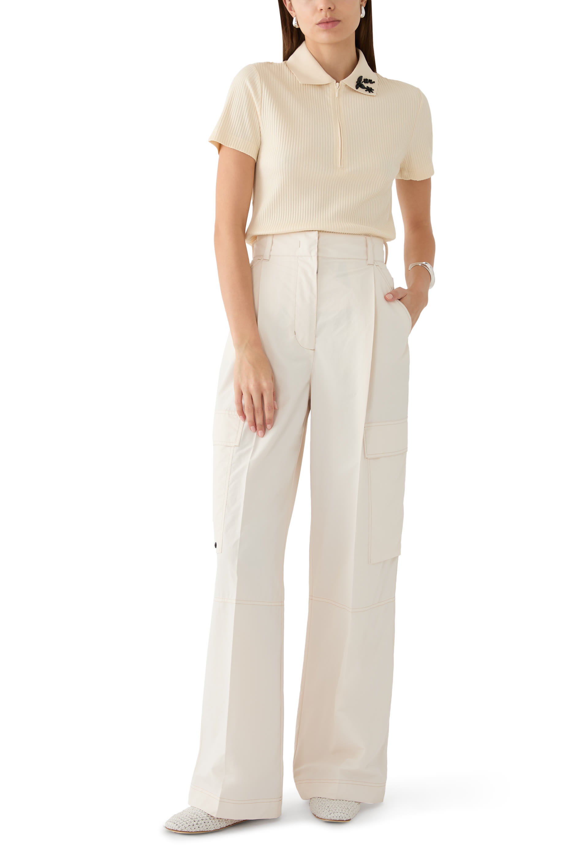 Technical Froissé Trousers