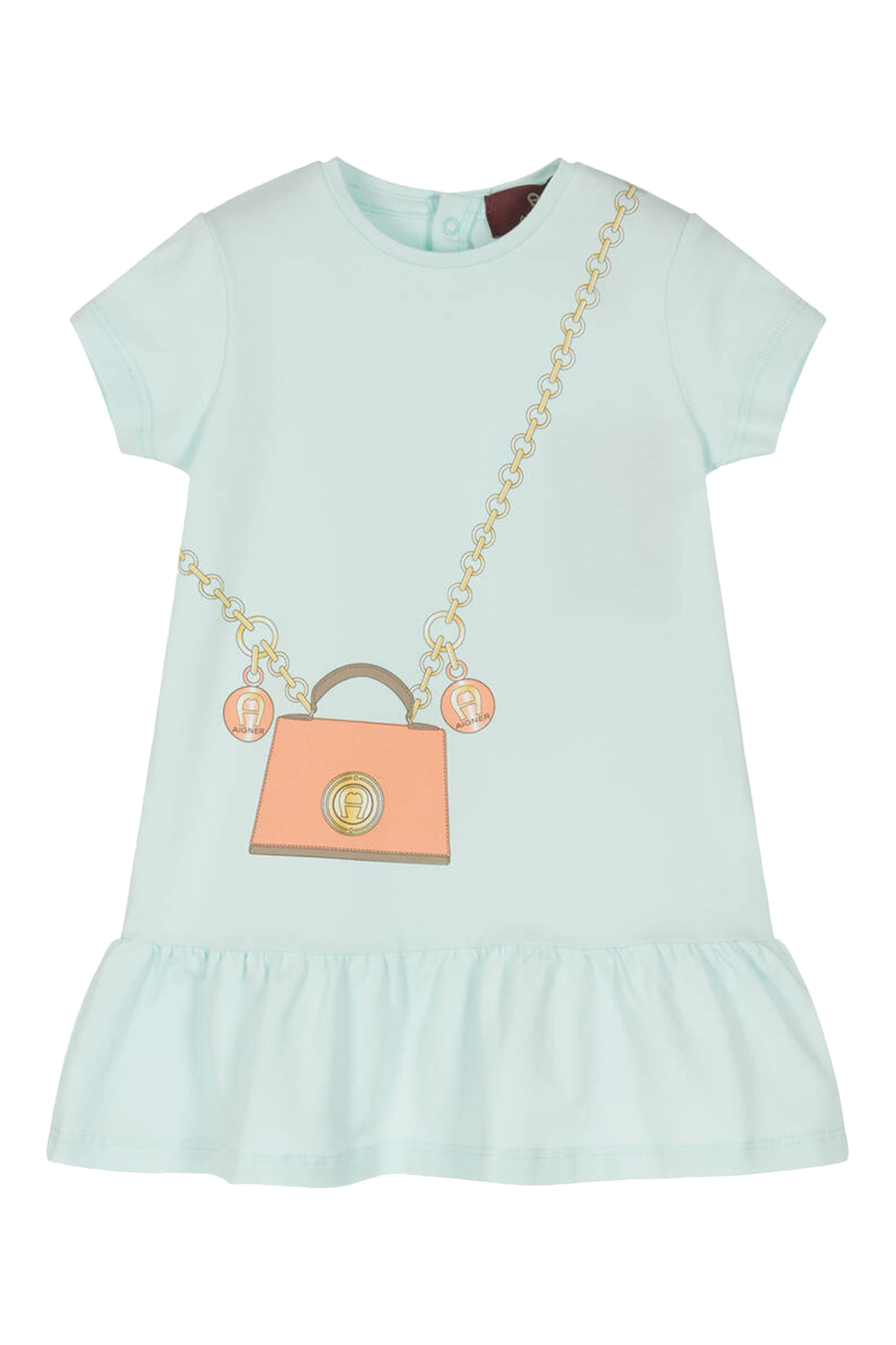 Kids Purse Print T-Shirt Dress