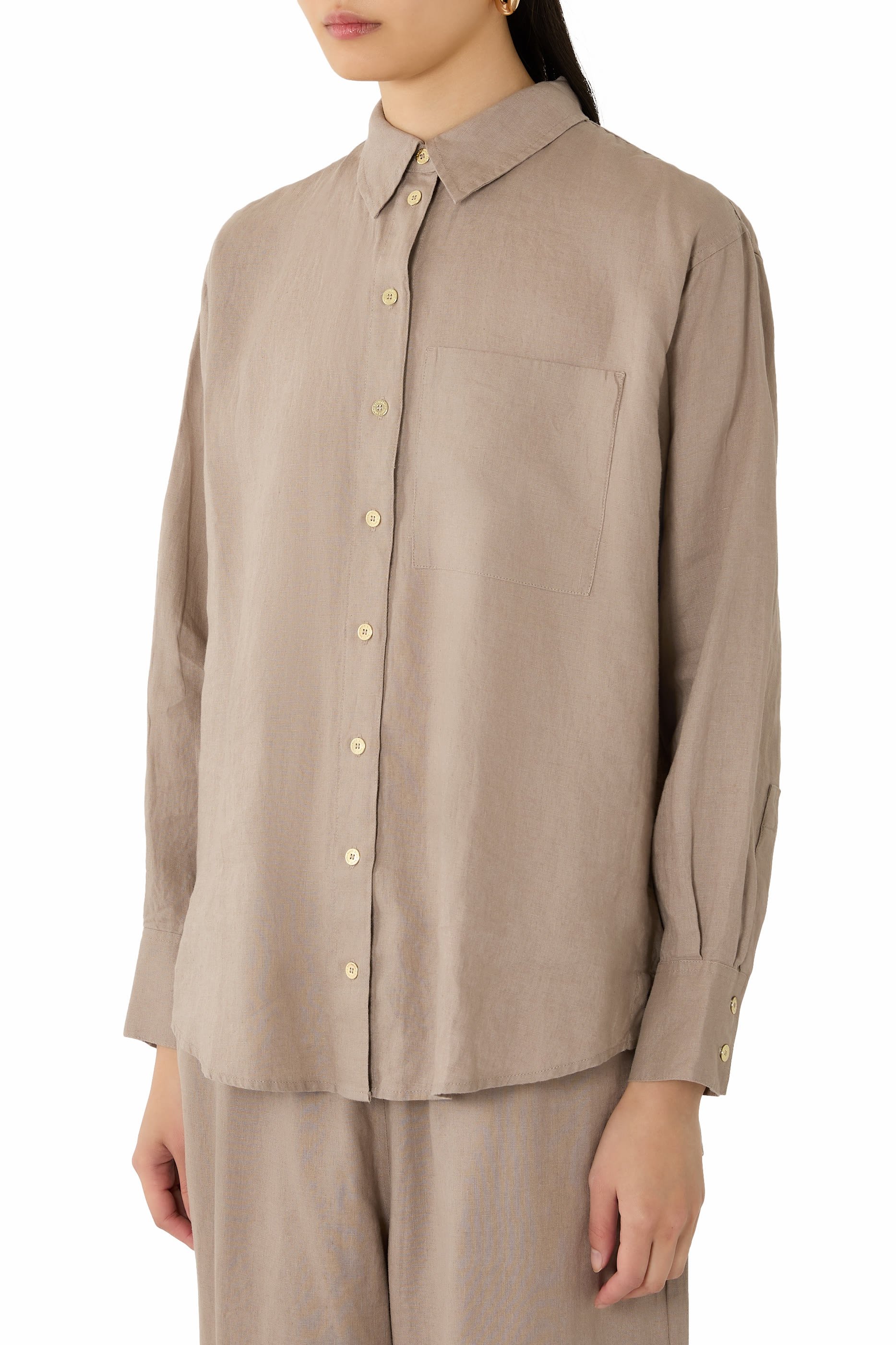 Zakynthos Linen Beach Shirt