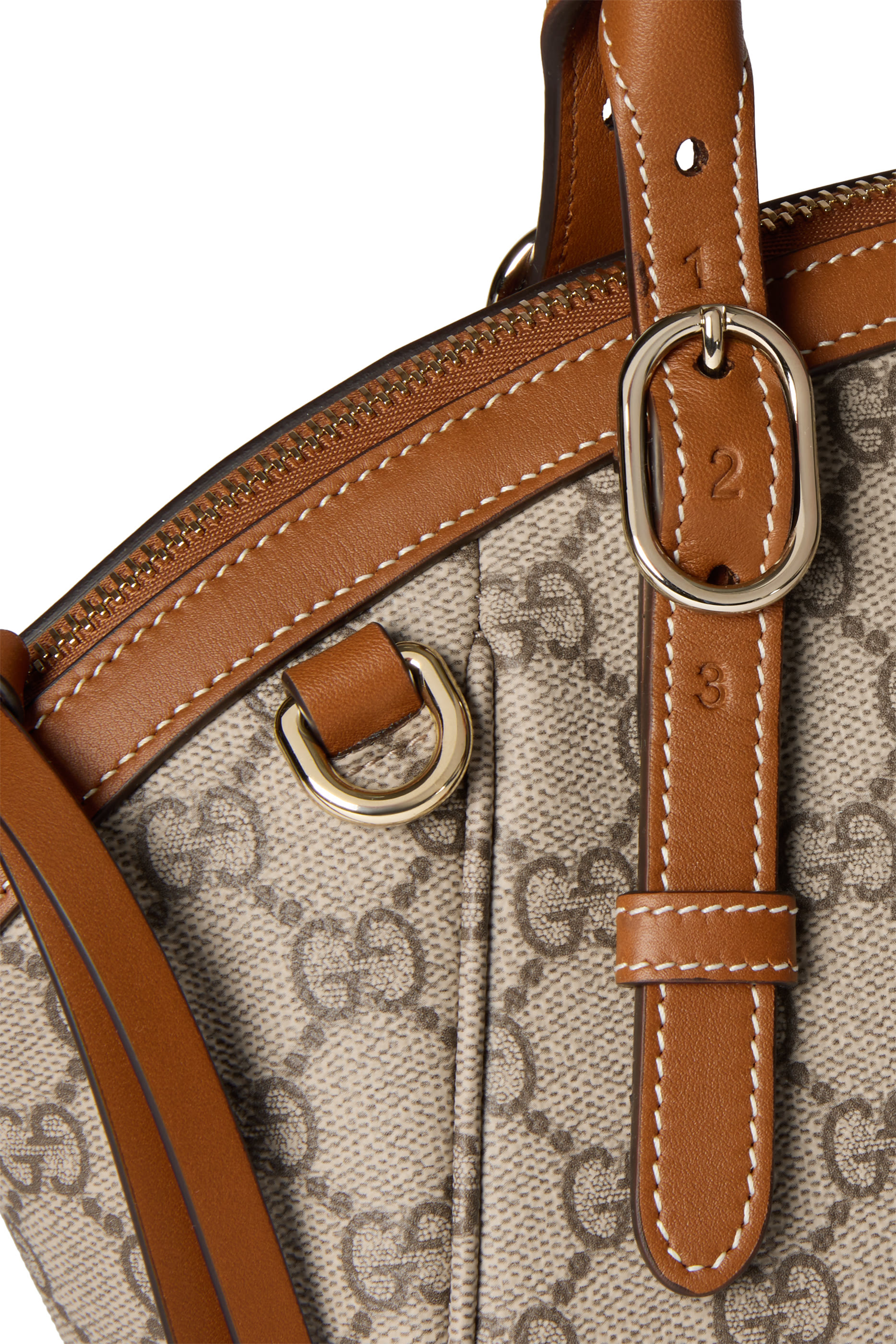  GG Emblem Small Top Handle Bag