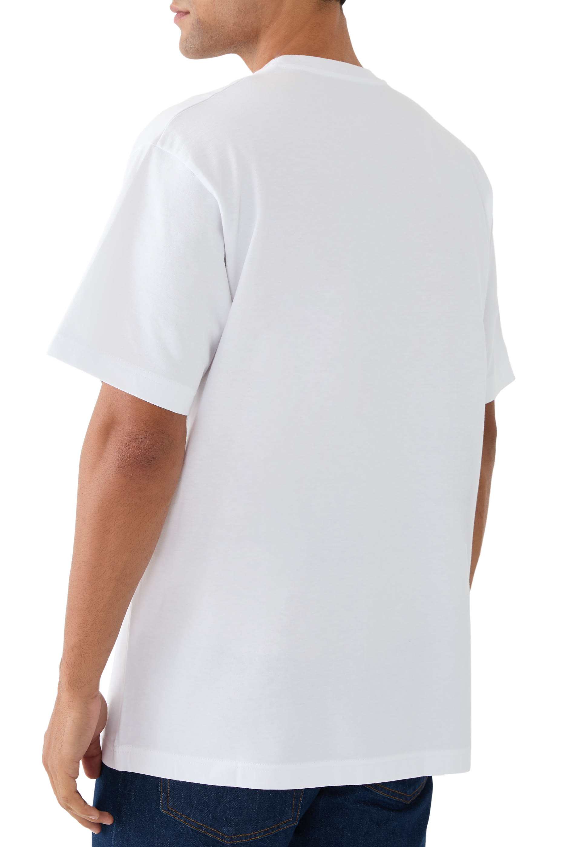 Embroidered Cotton Jersey T-Shirt