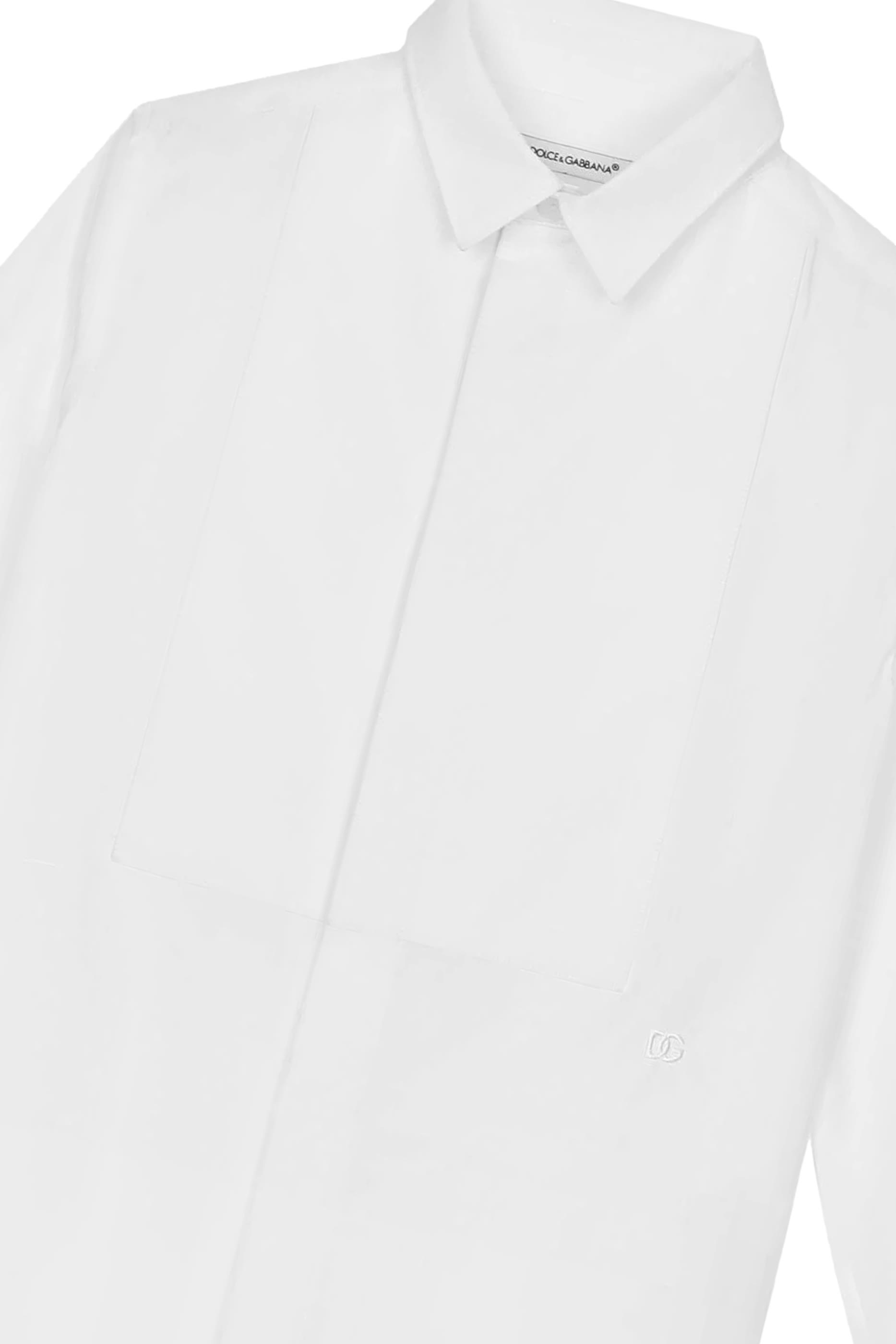 Kids Logo Embroidered Shirt