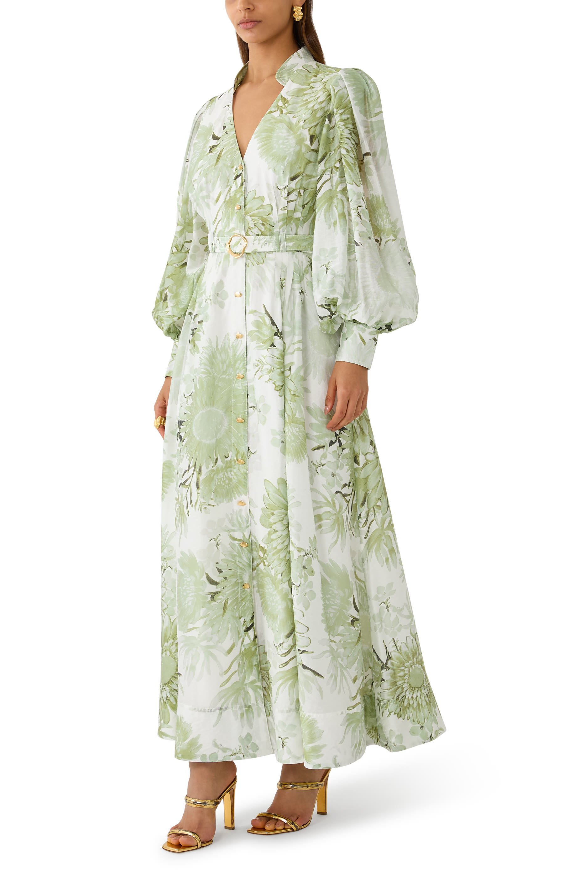 Reflector Shirt Dress