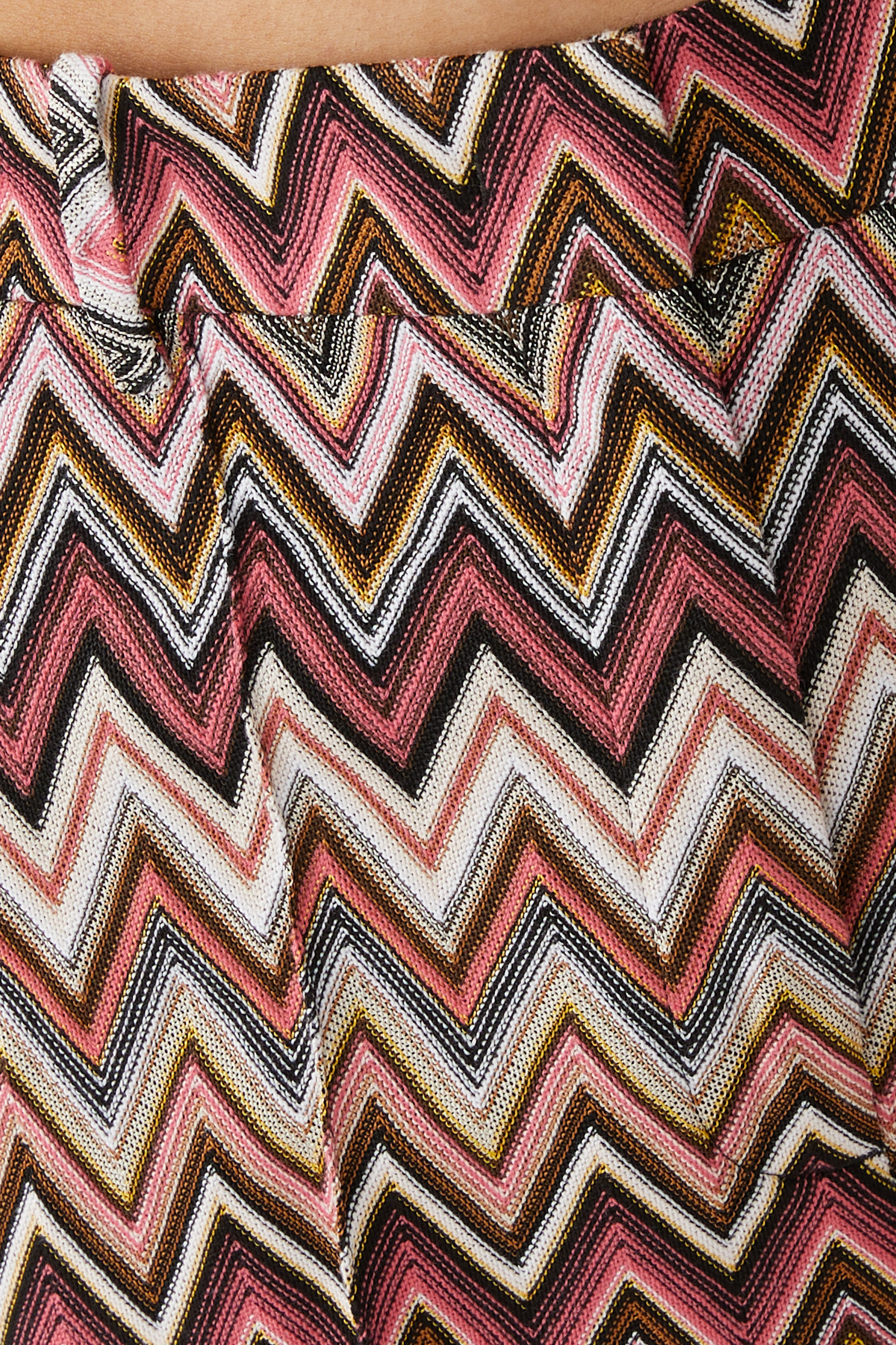 Zig Zag Raschel Tailored Pants