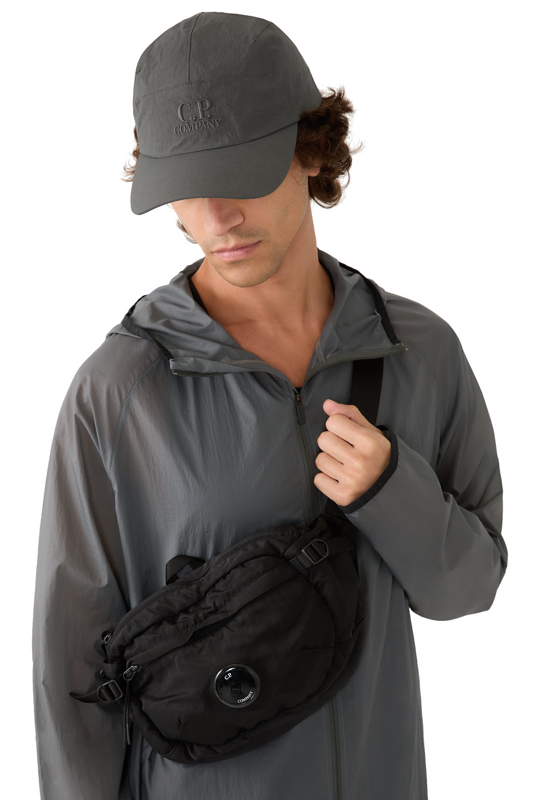 Nylon B Crossbody Pack