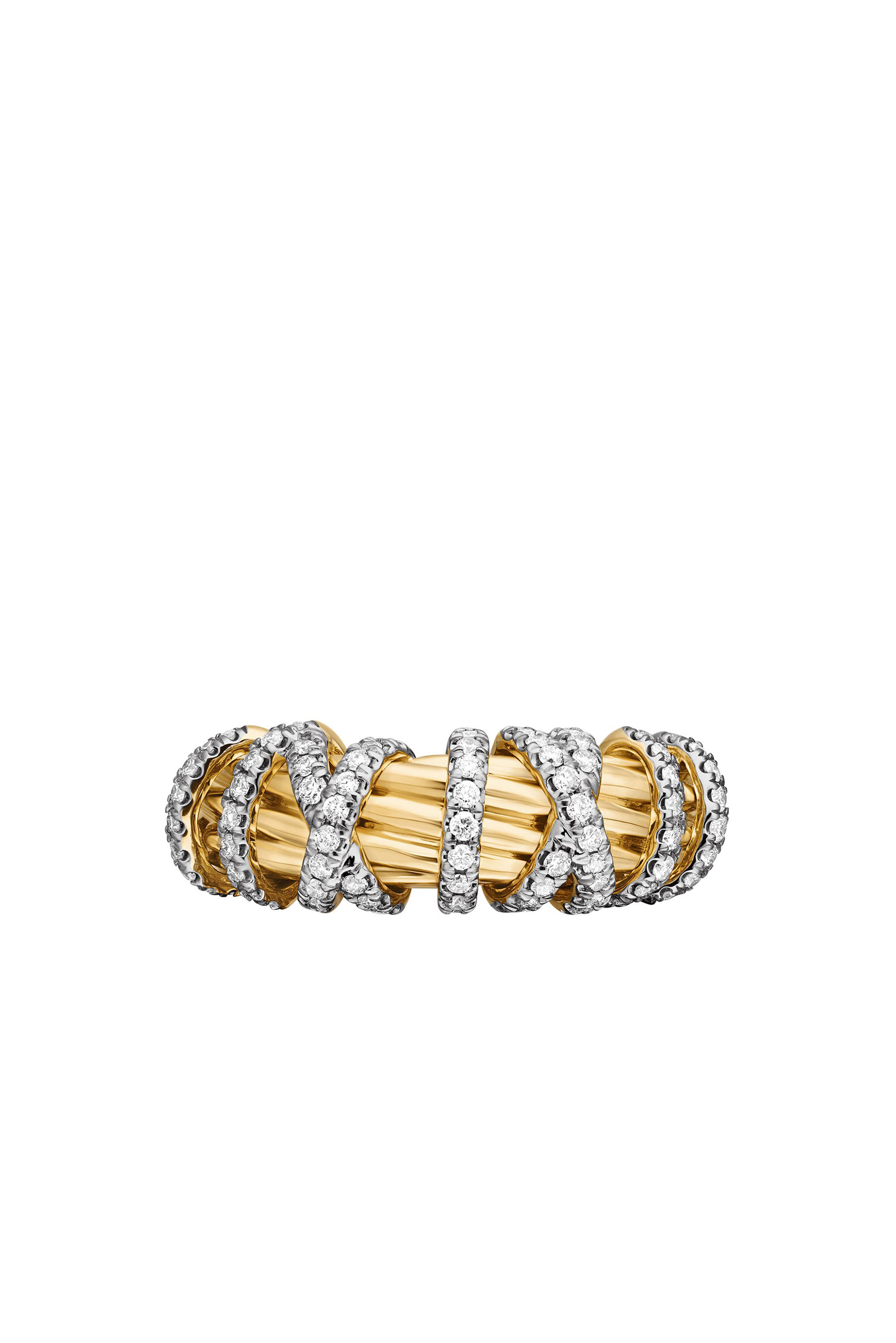 Helena Ring, 18K Yellow Gold & Diamonds