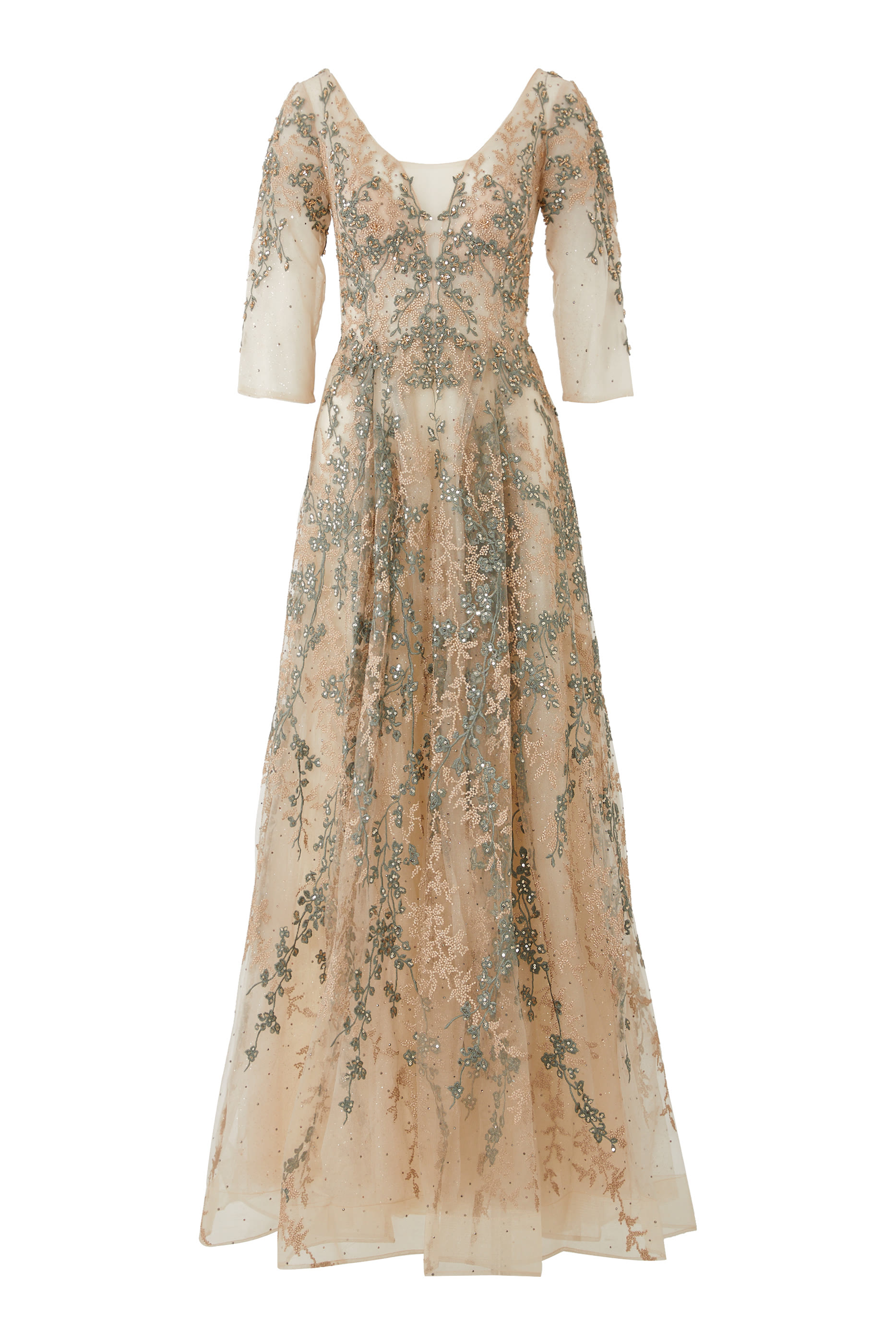 Crystal Embellished Gown