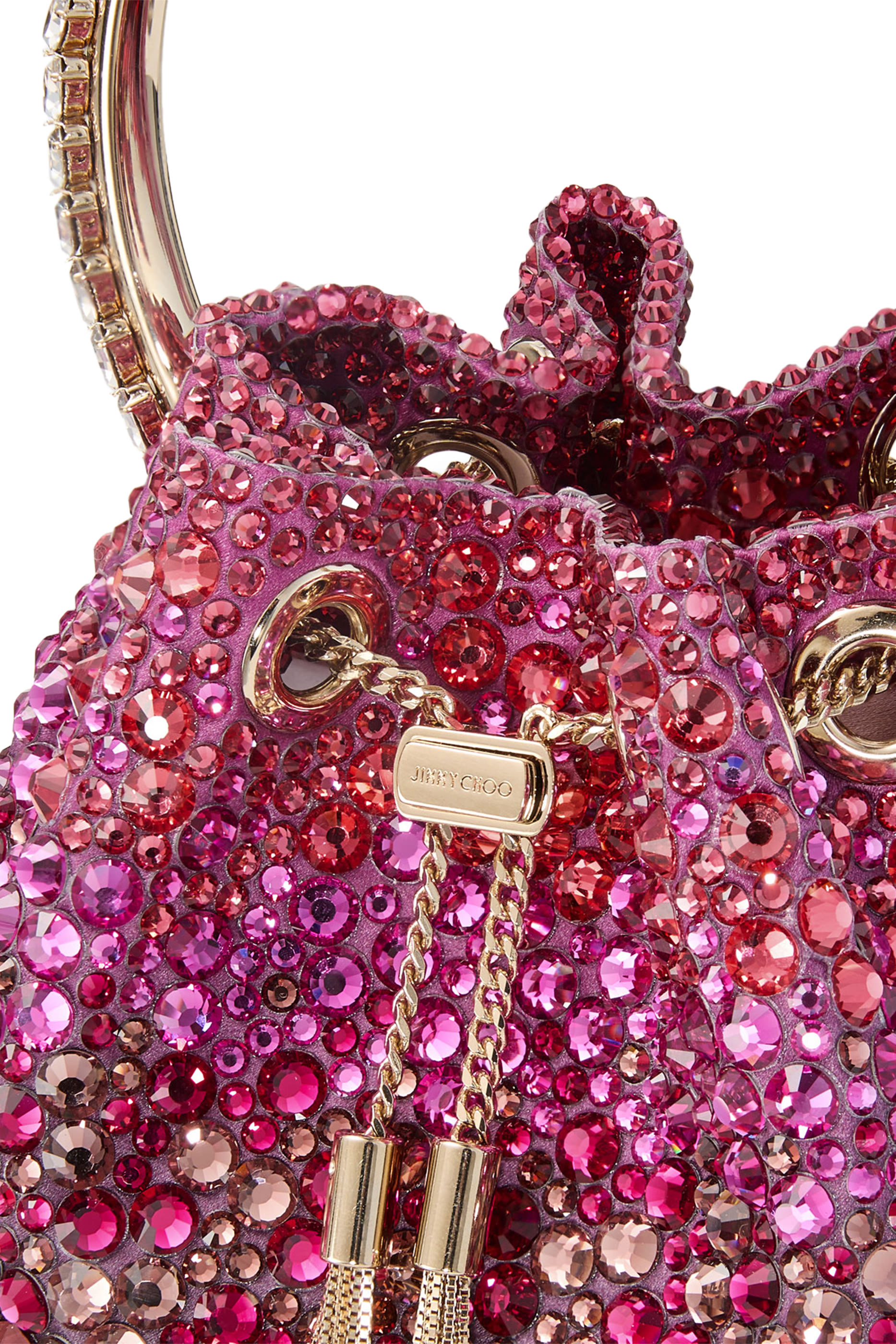 Bon Bon Crystal Satin Bag
