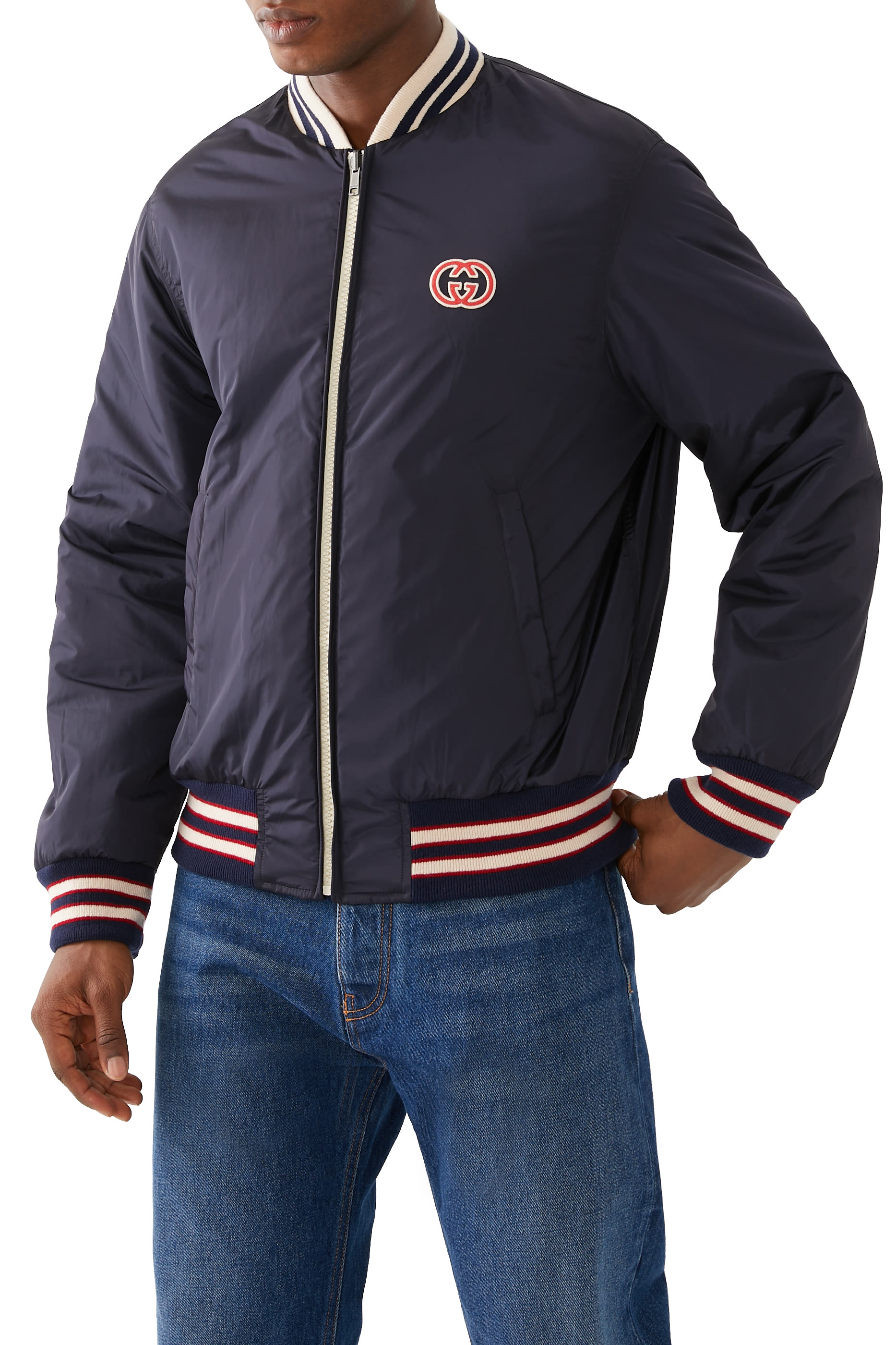 Reversible Nylon Canvas Jacket