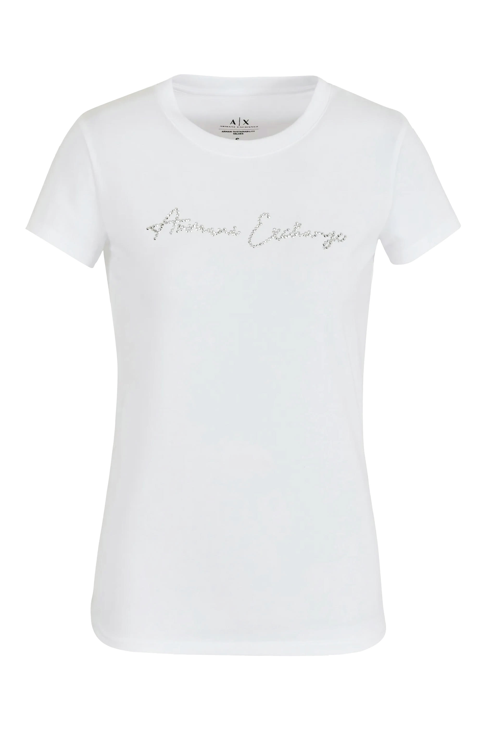 Route 66 Embellished AX Logo T-Shirt