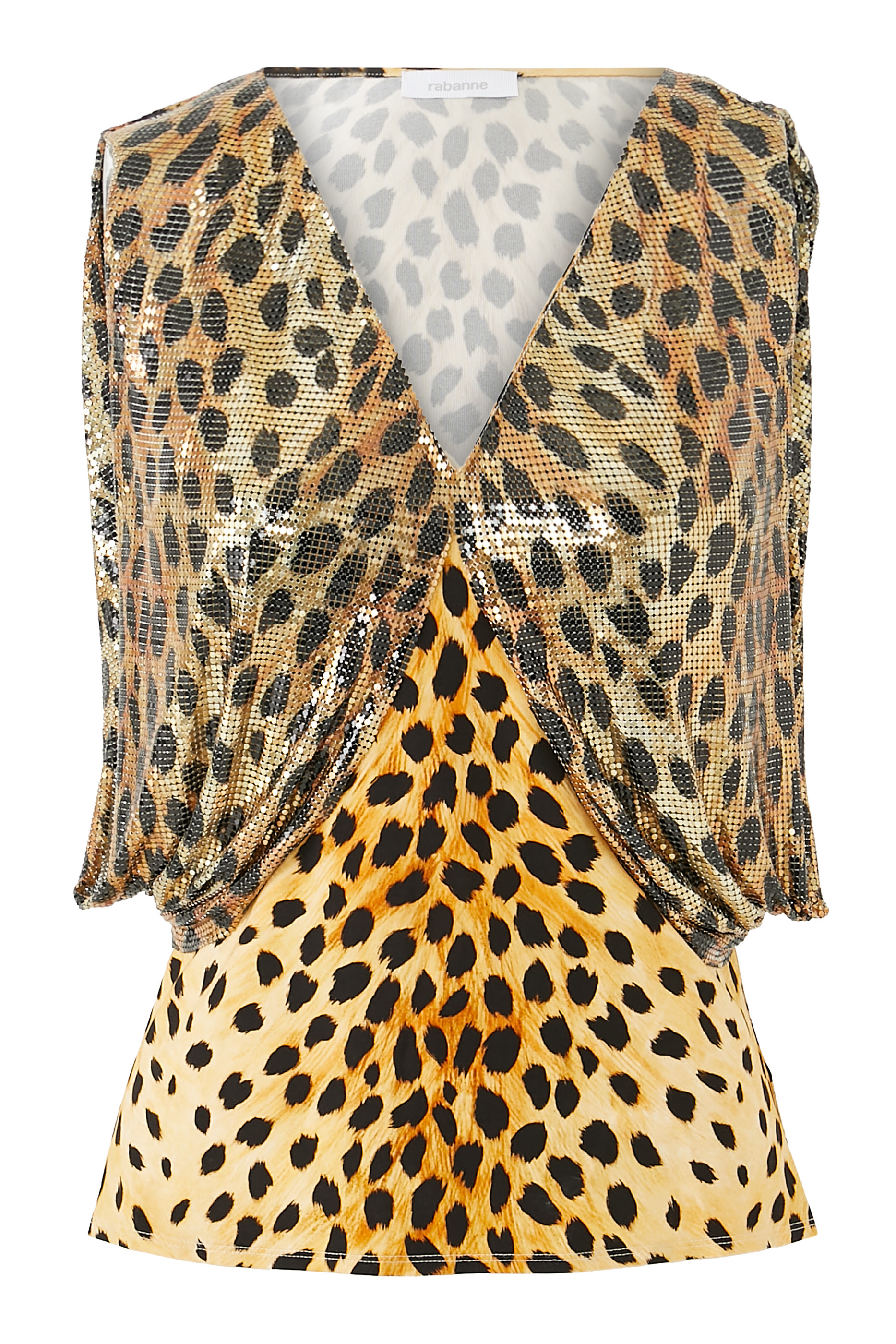 Leopard Print Sleeveless Top
