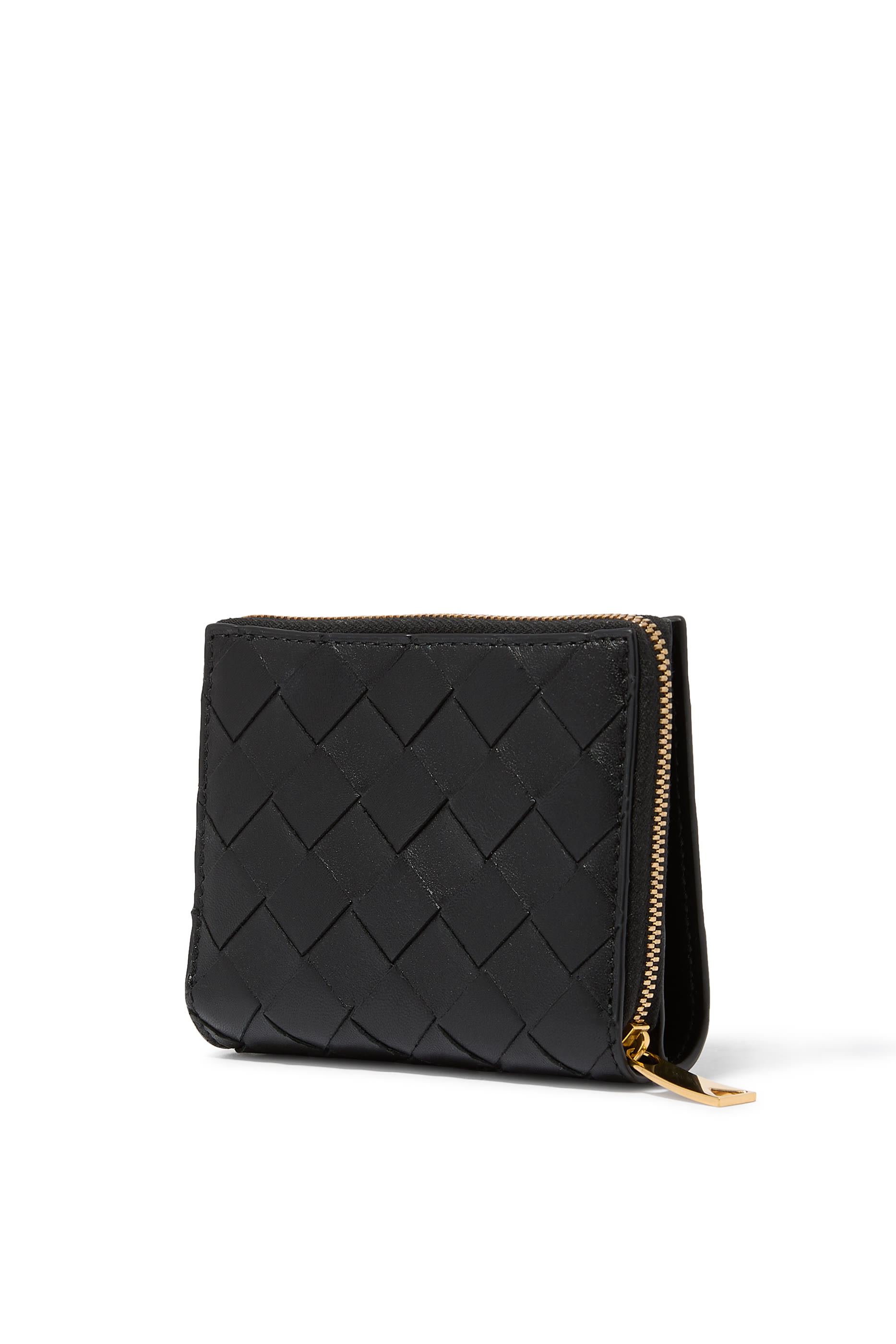 Intrecciato Small Bi-Fold Wallet
