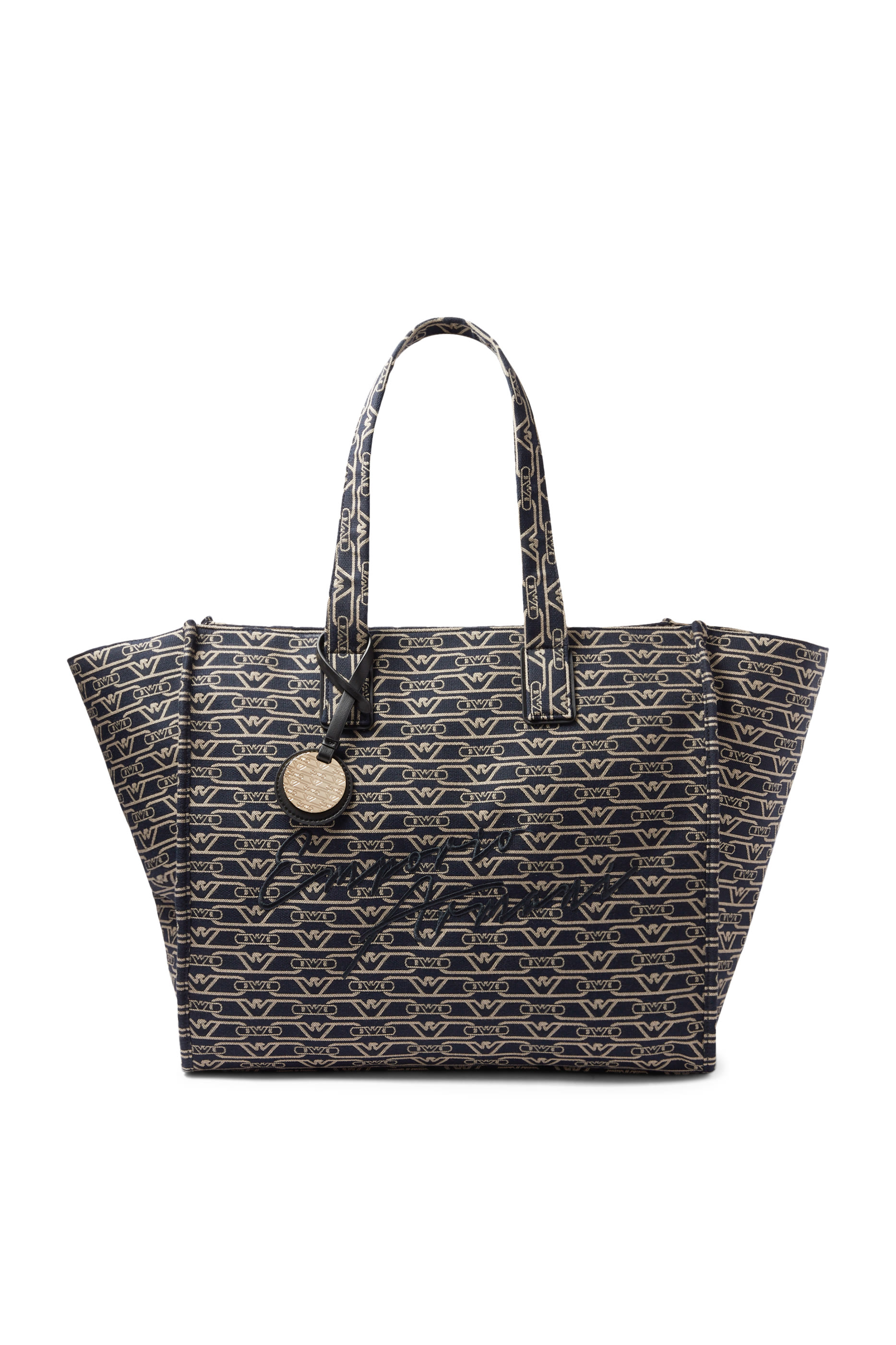 All-Over Monogram Oversized Shopper Bag