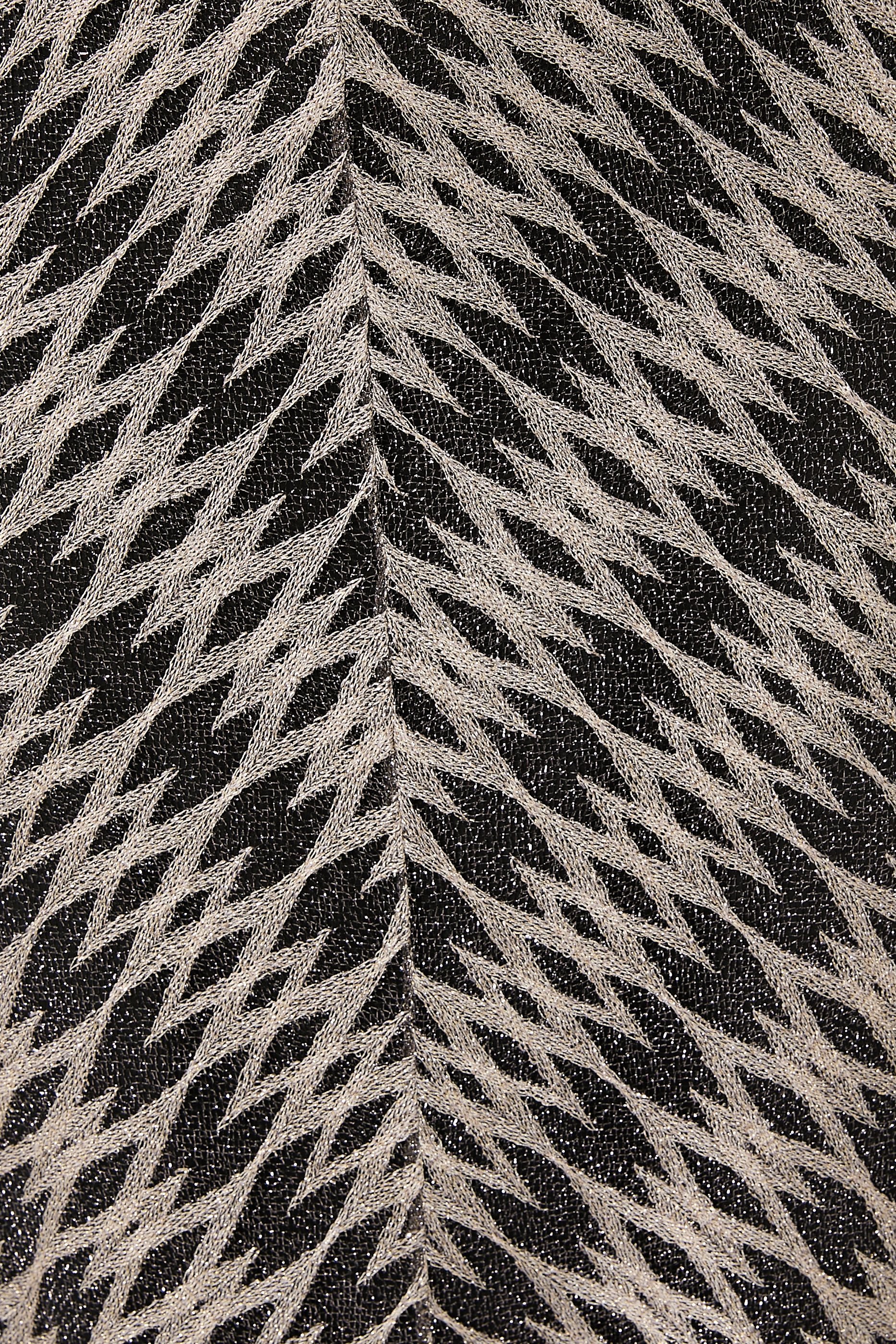  3D Diamond Mixed Viscose Long Skirt 