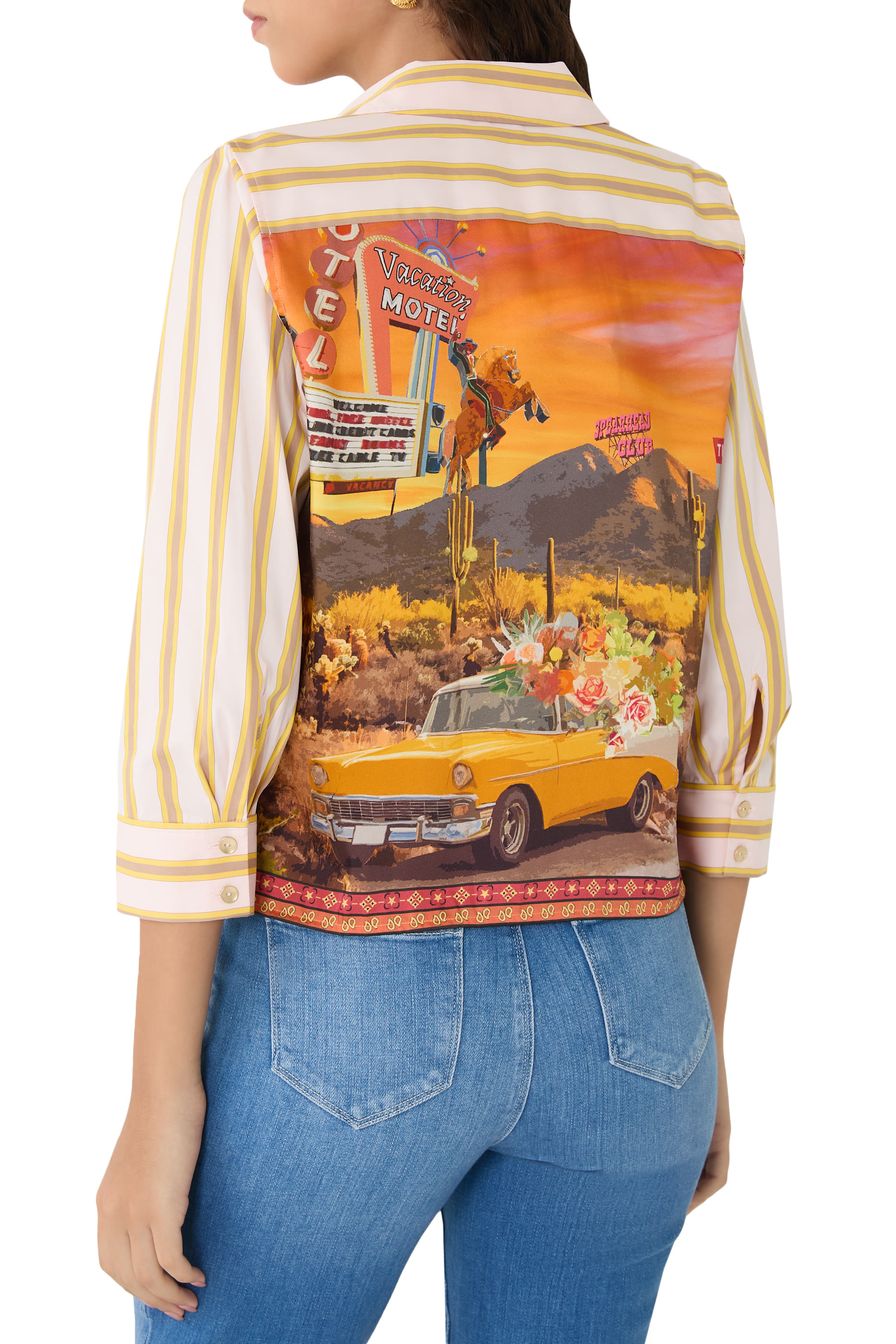 Fawn Desert Print Shirt