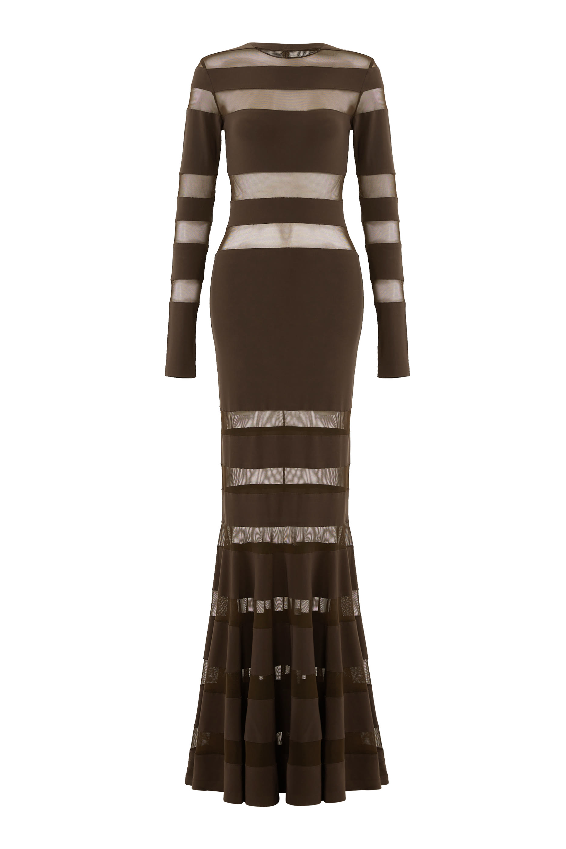 Spliced Fishtail Gown