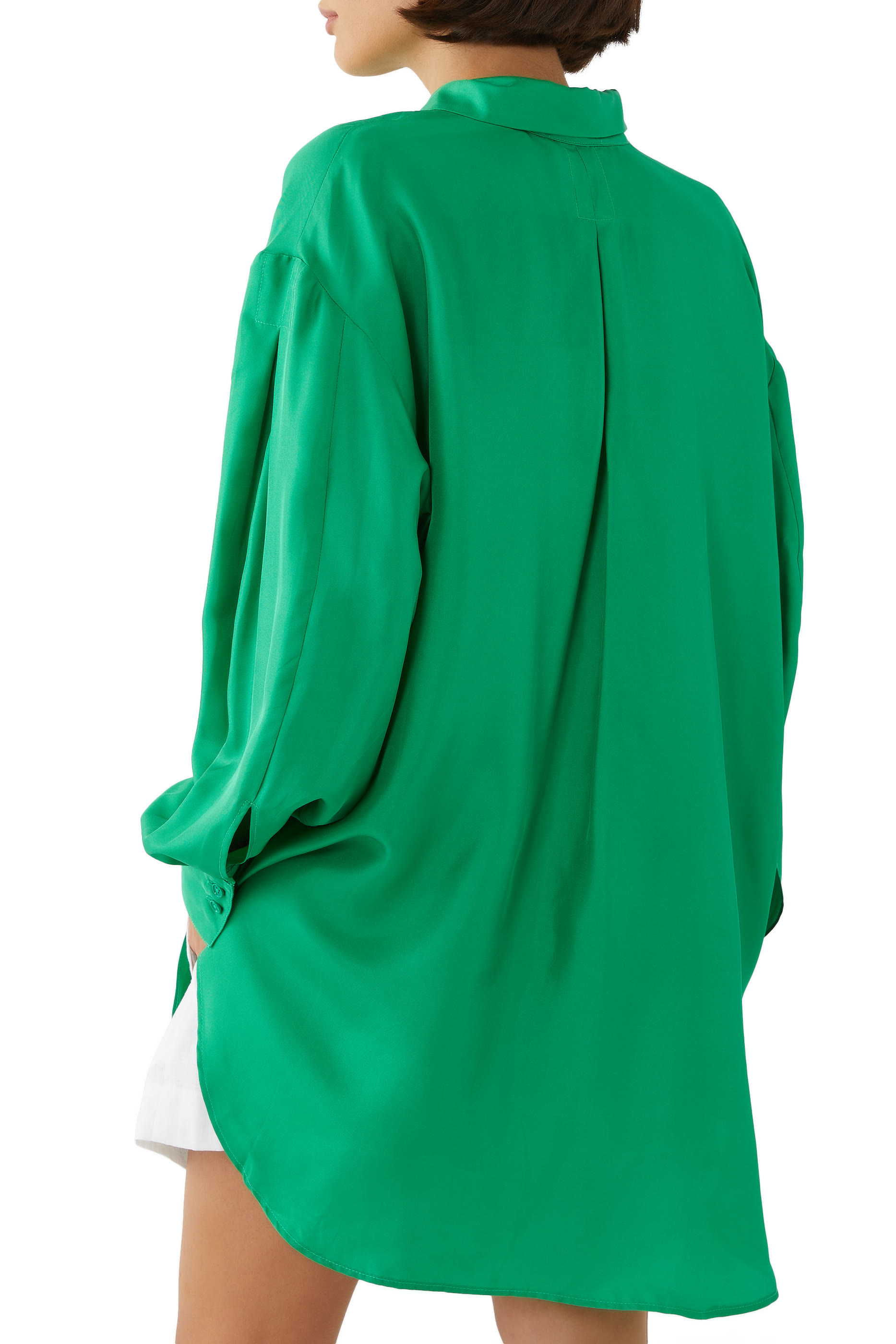 Tropea Oversized Silk Shirt