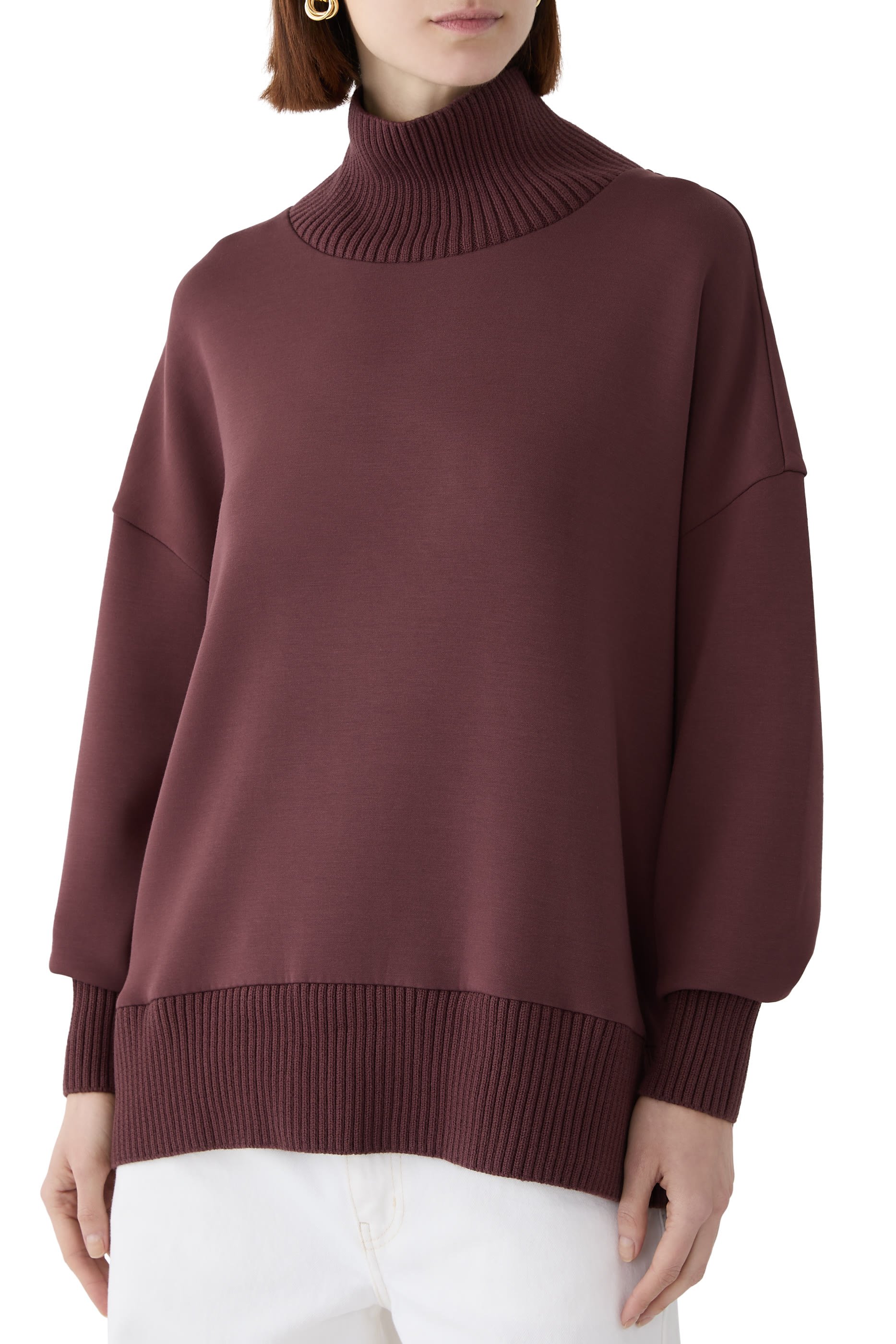 Barker High-Neck Sweater