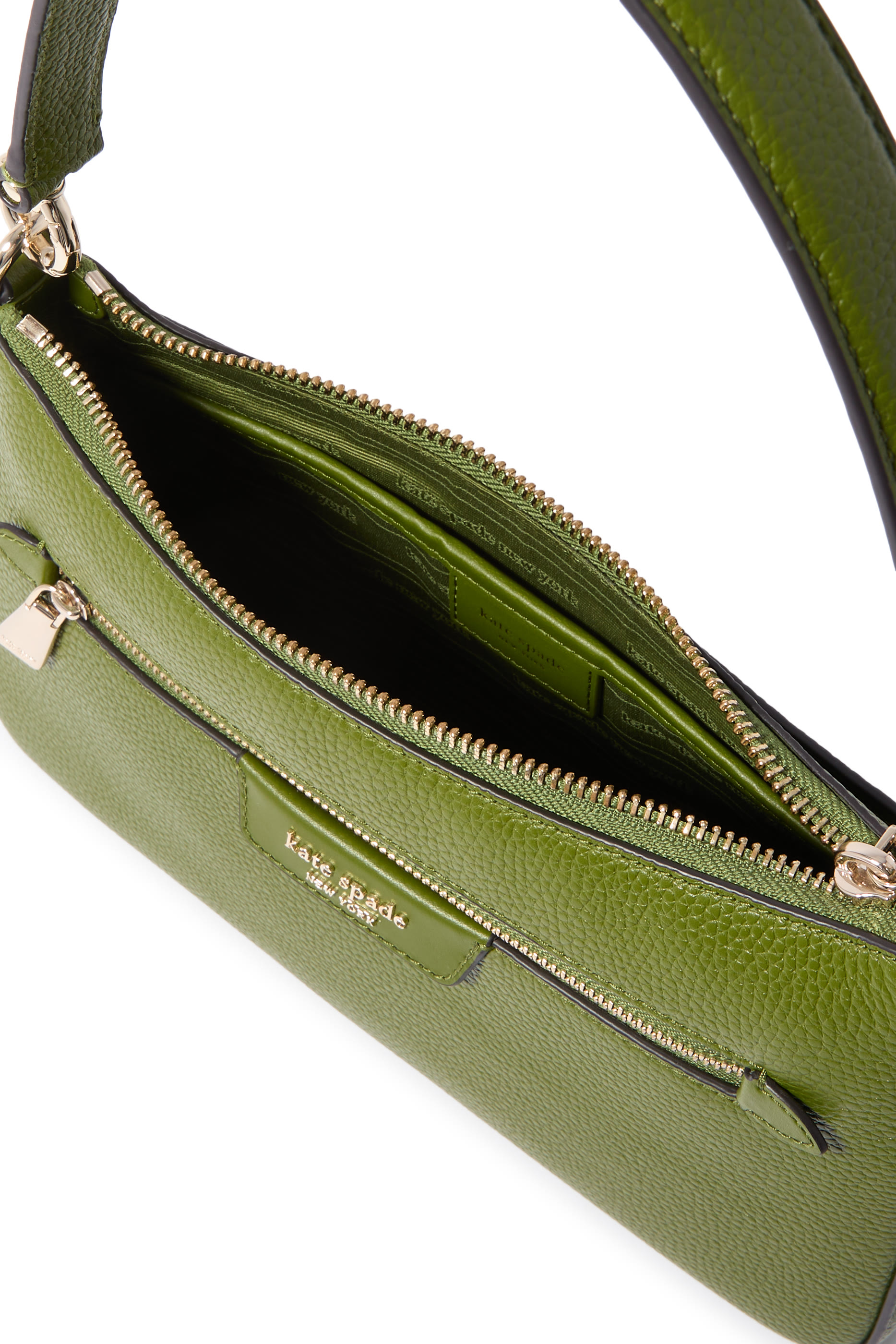 Hudson Pebbled Leather Convertible Crossbody Bag