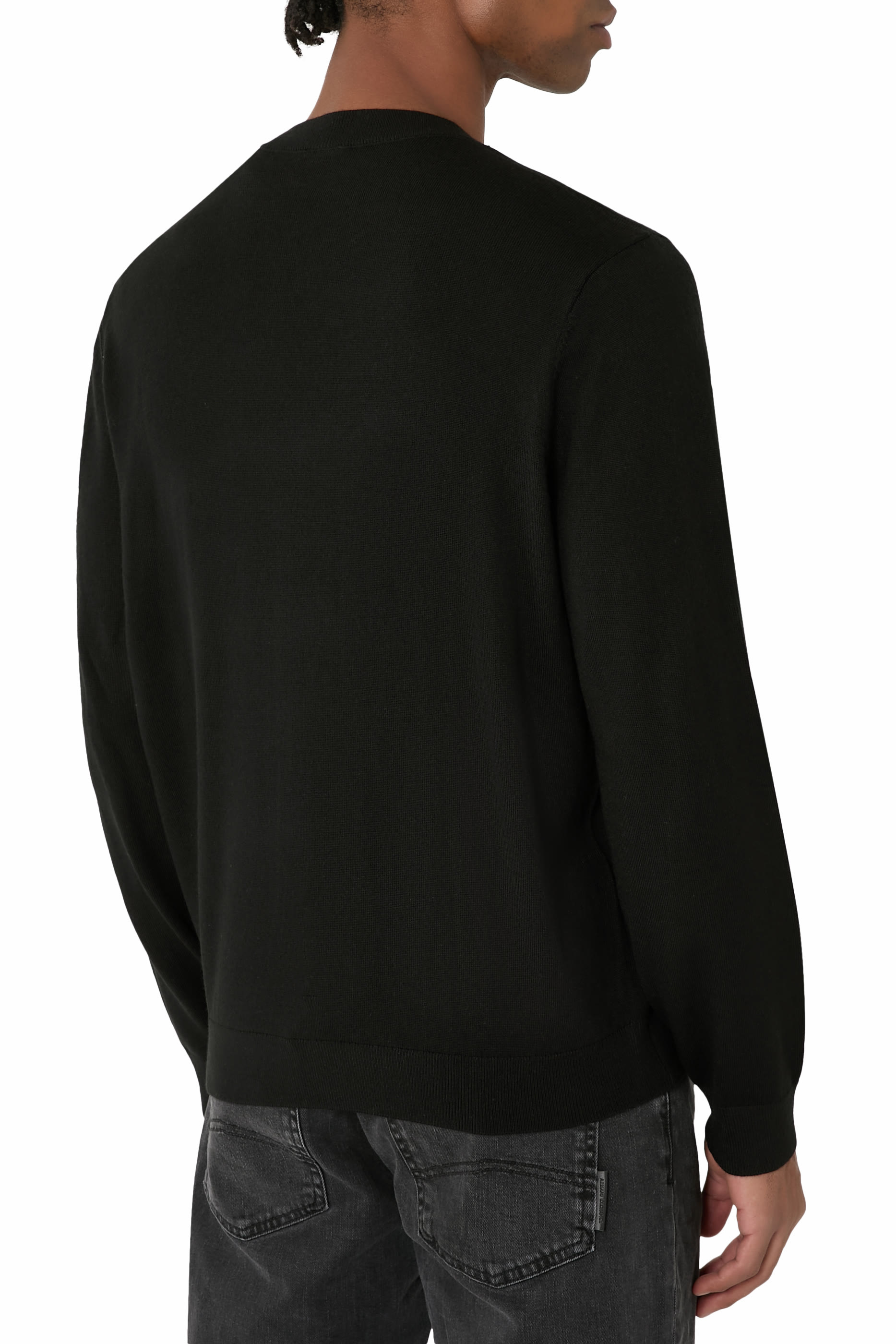 Logo Wool Blend Sweater