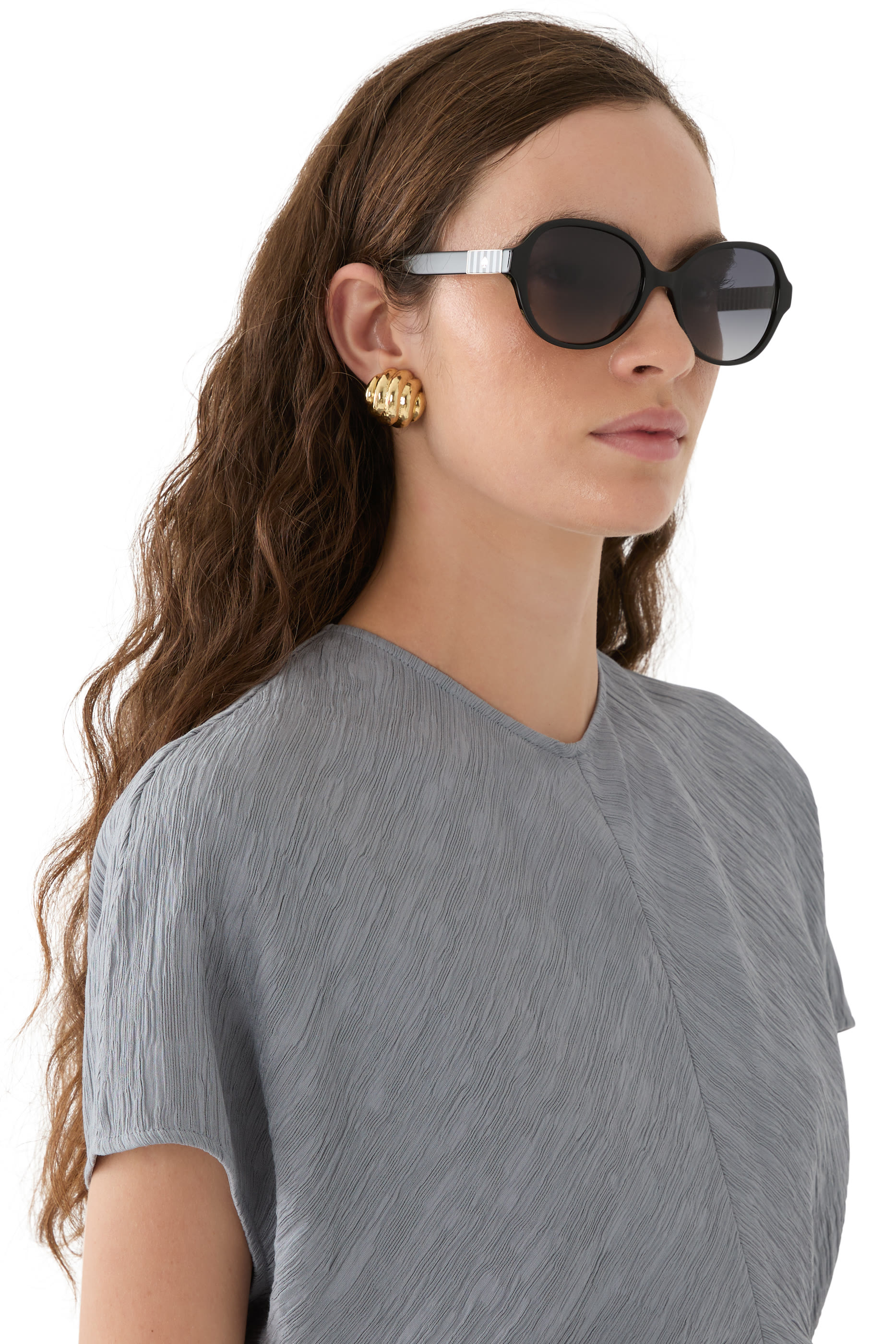 Oval Frame Sunglasses