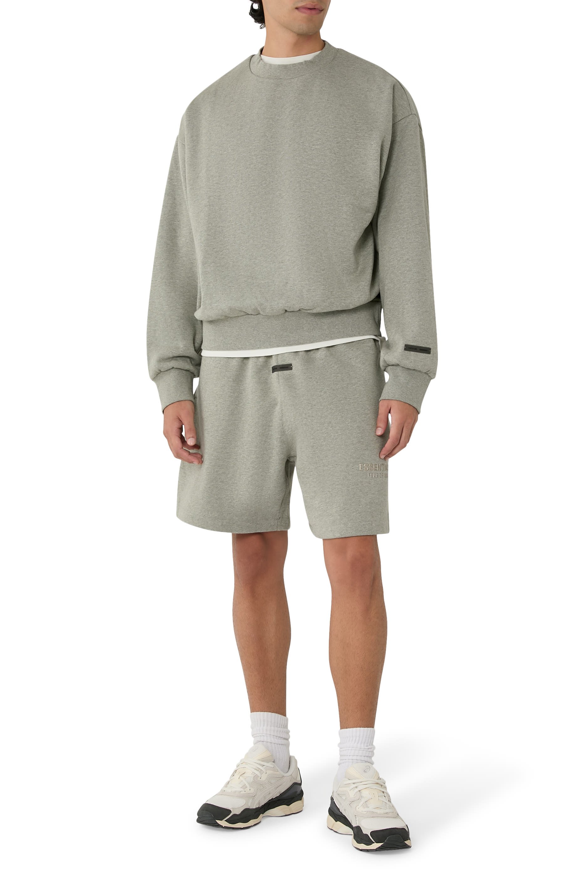  Classic Fit Fleece Crewneck Sweatshirt