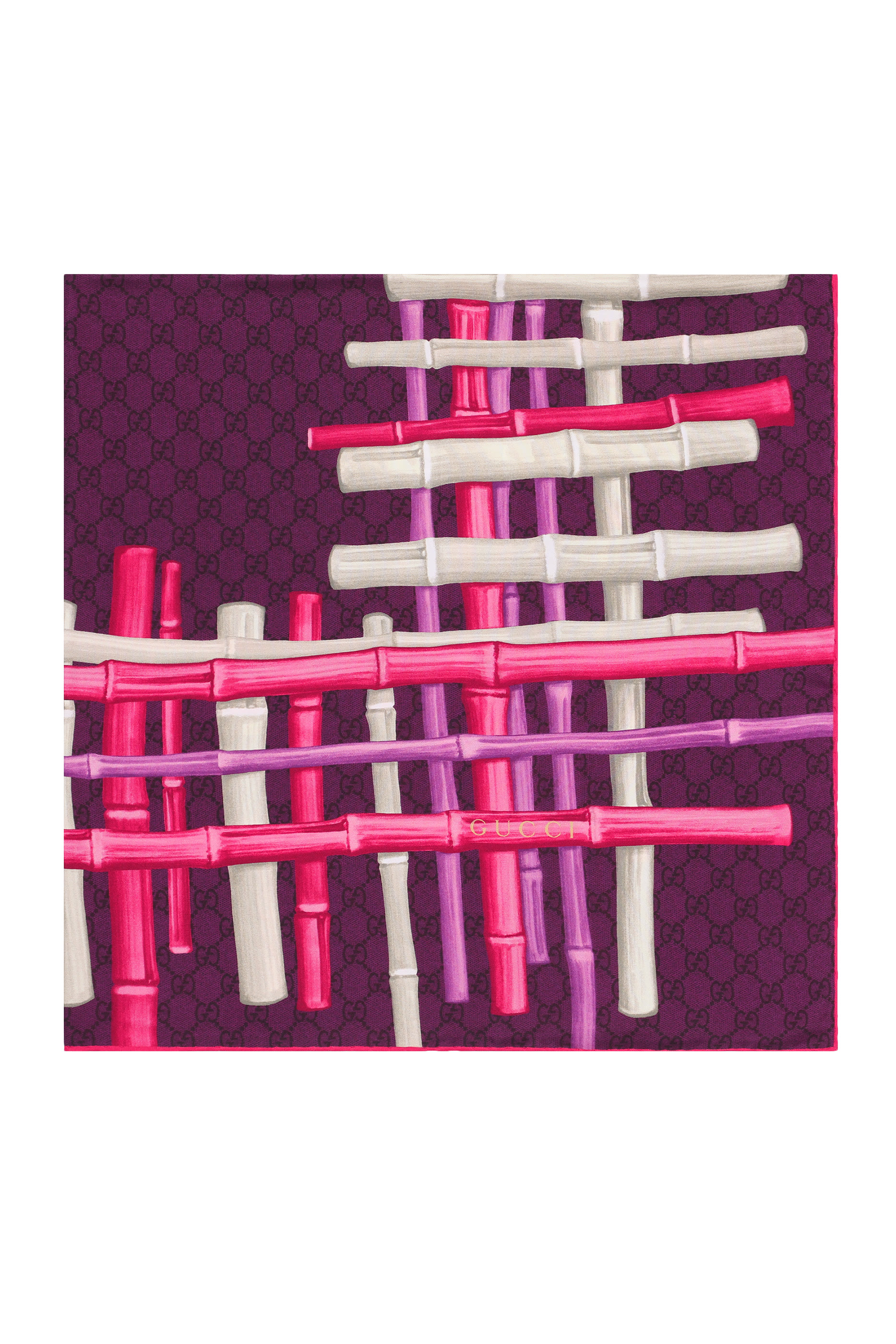 Printed Silk Twill Carré