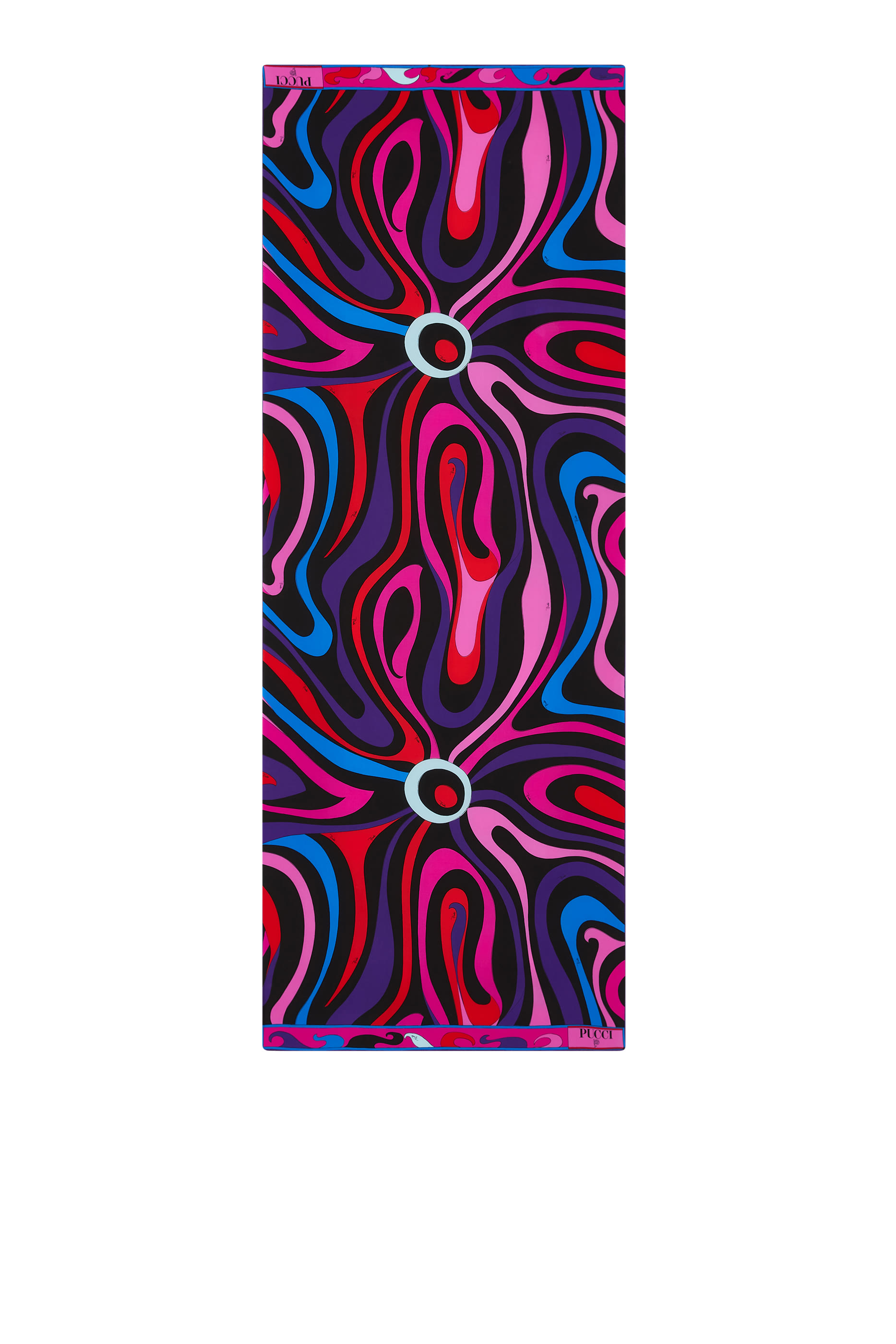 Marmo-Print Silk-Twill Hijab