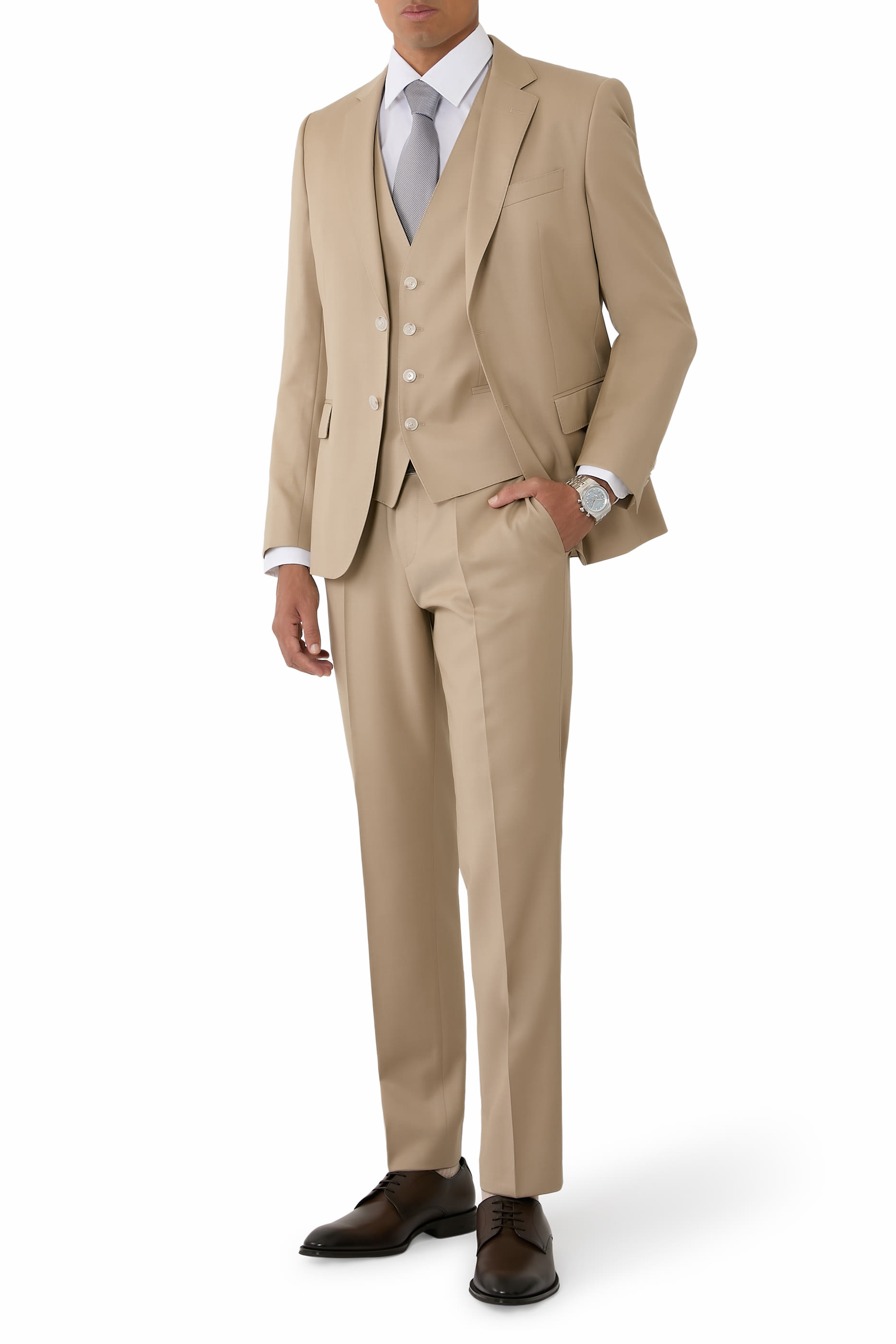 Three-Piece Slim Fit Suit
