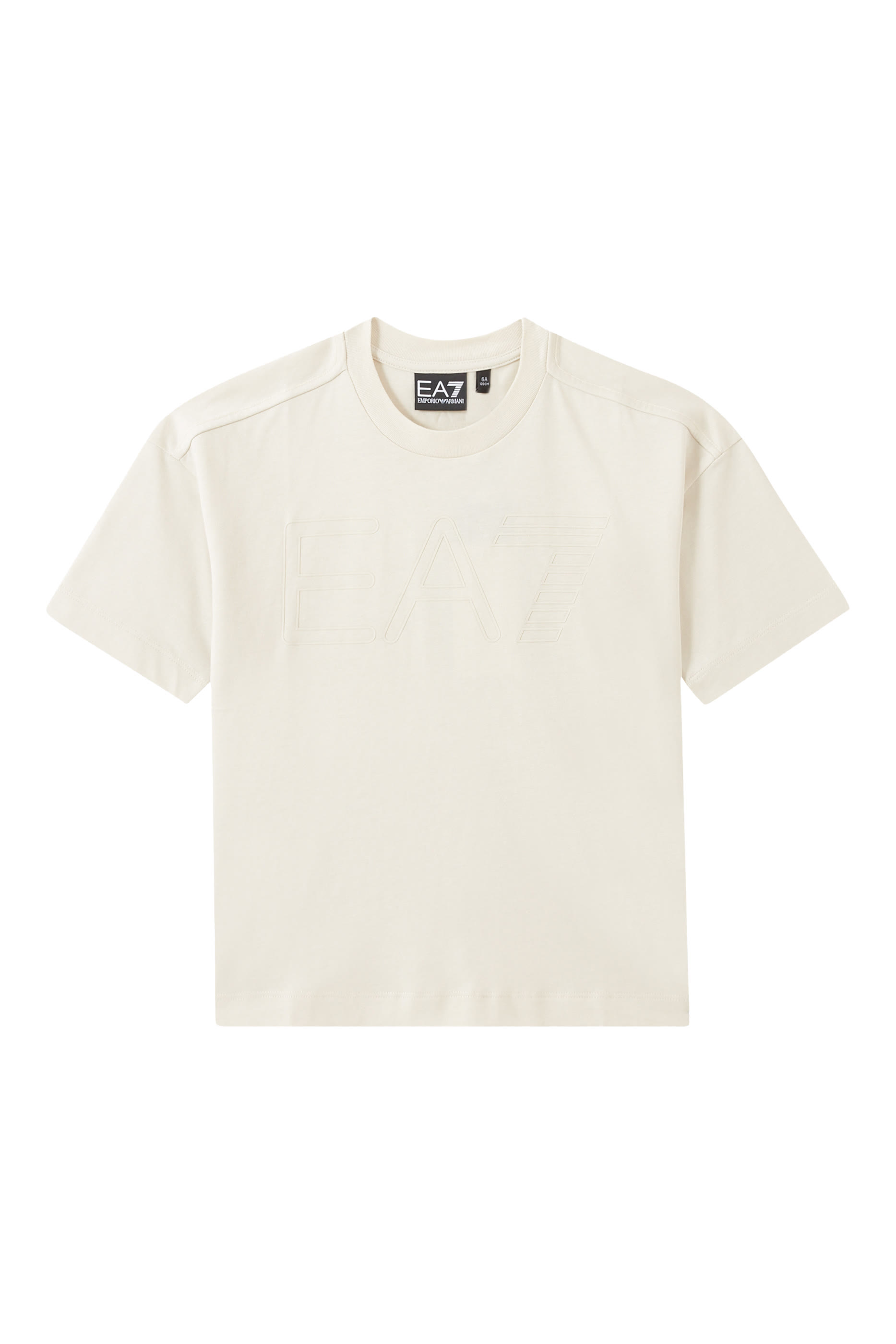 Kids EA7 Oversized Logo T-Shirt