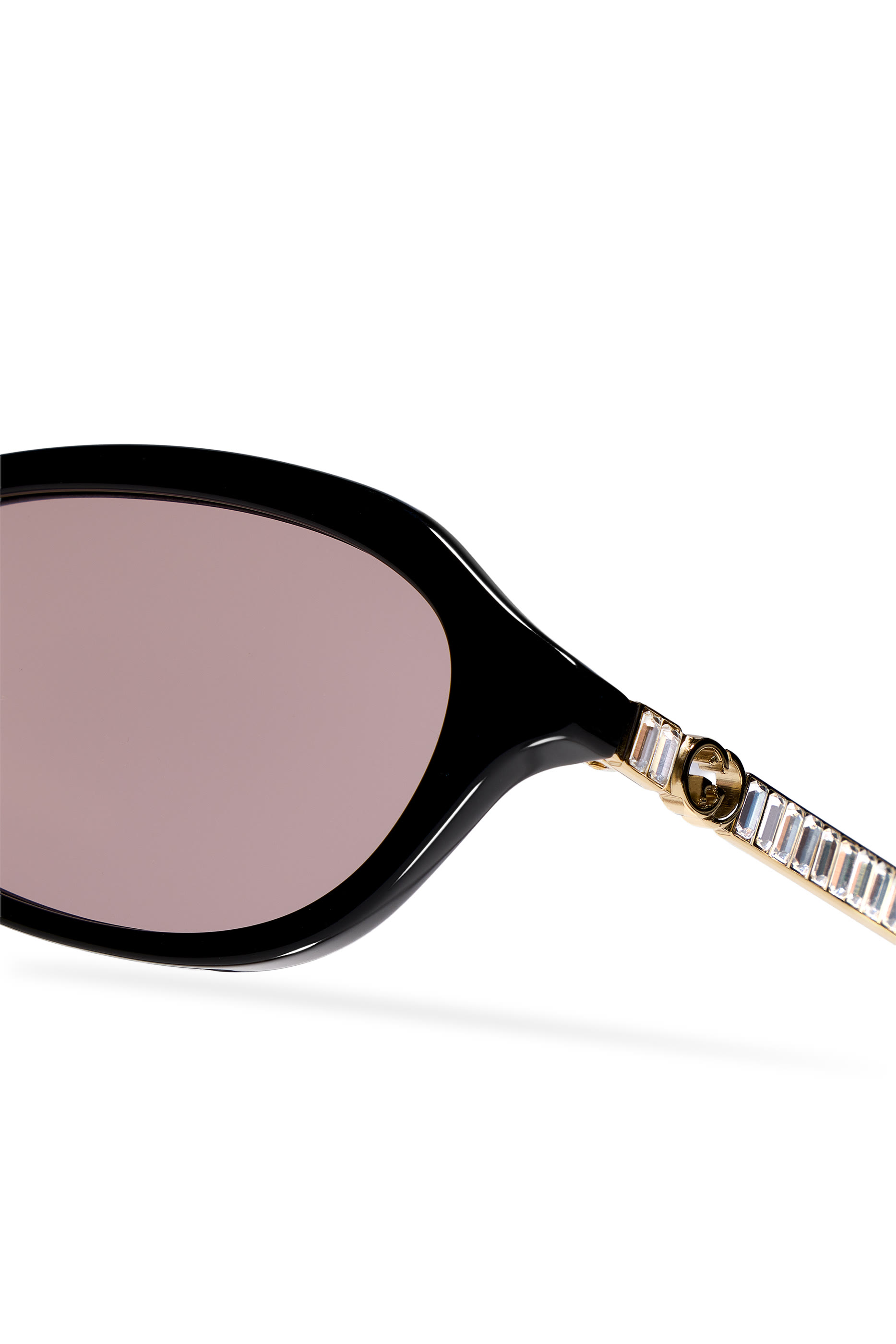 Oval-Frame Sunglasses