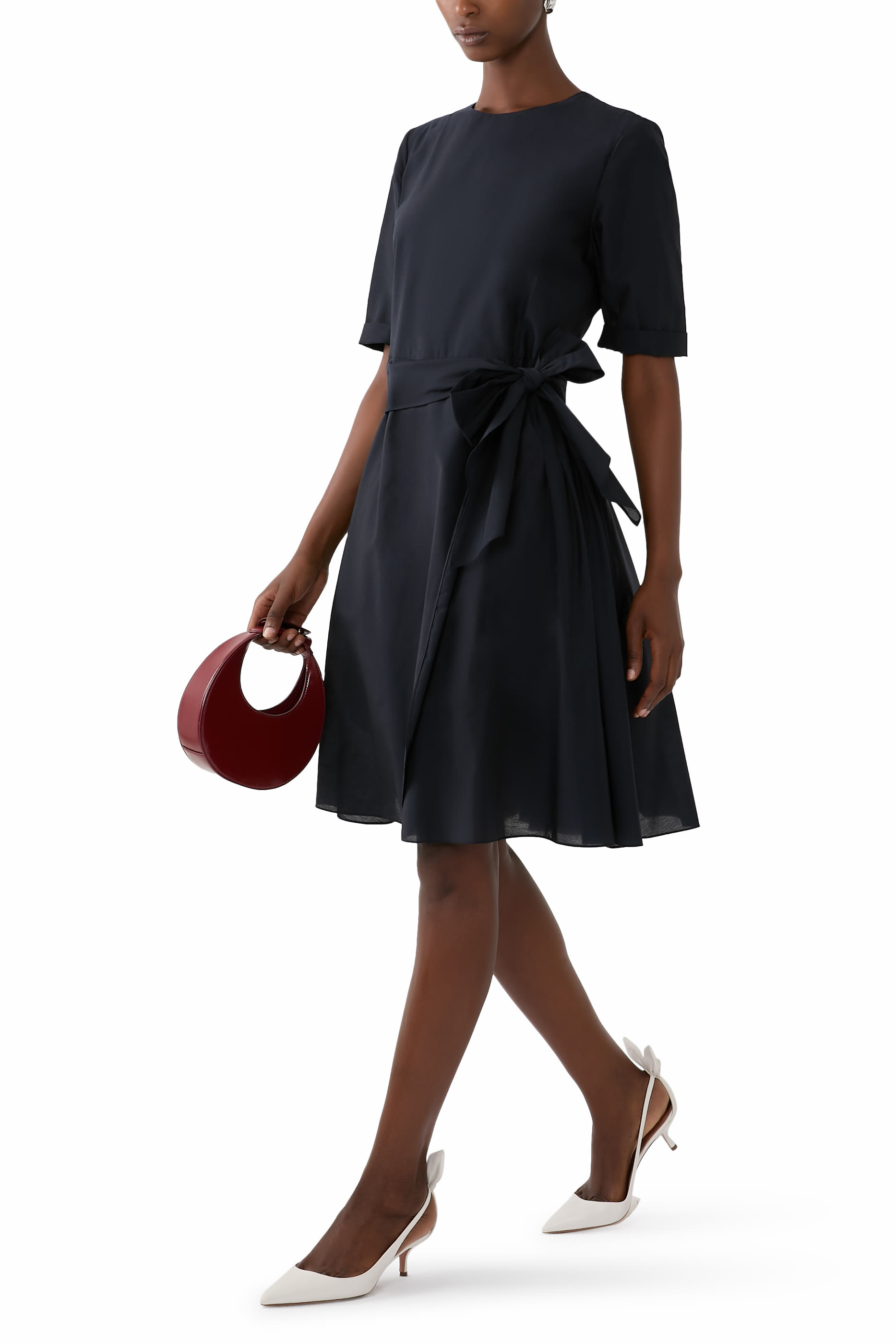 Icon Side-Tie Mini Dress