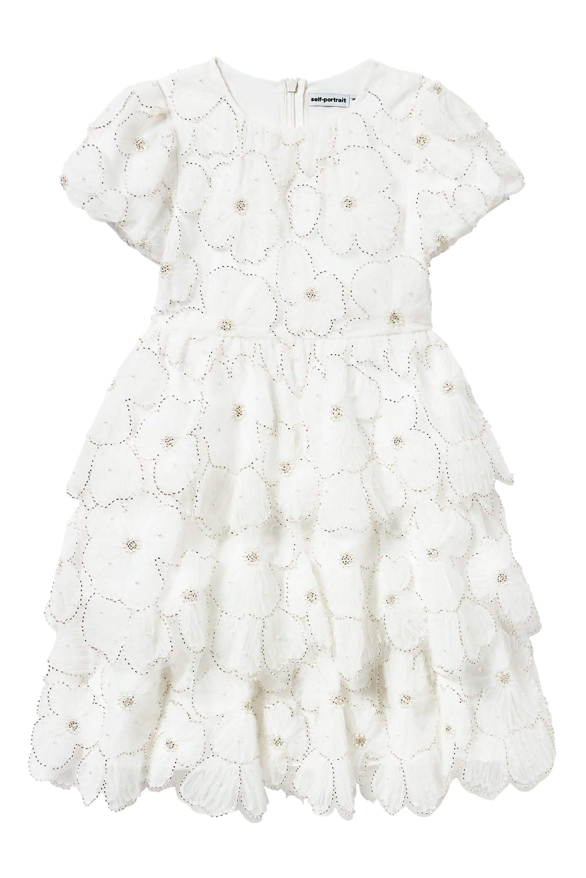 Kids Embellished Tulle Dress