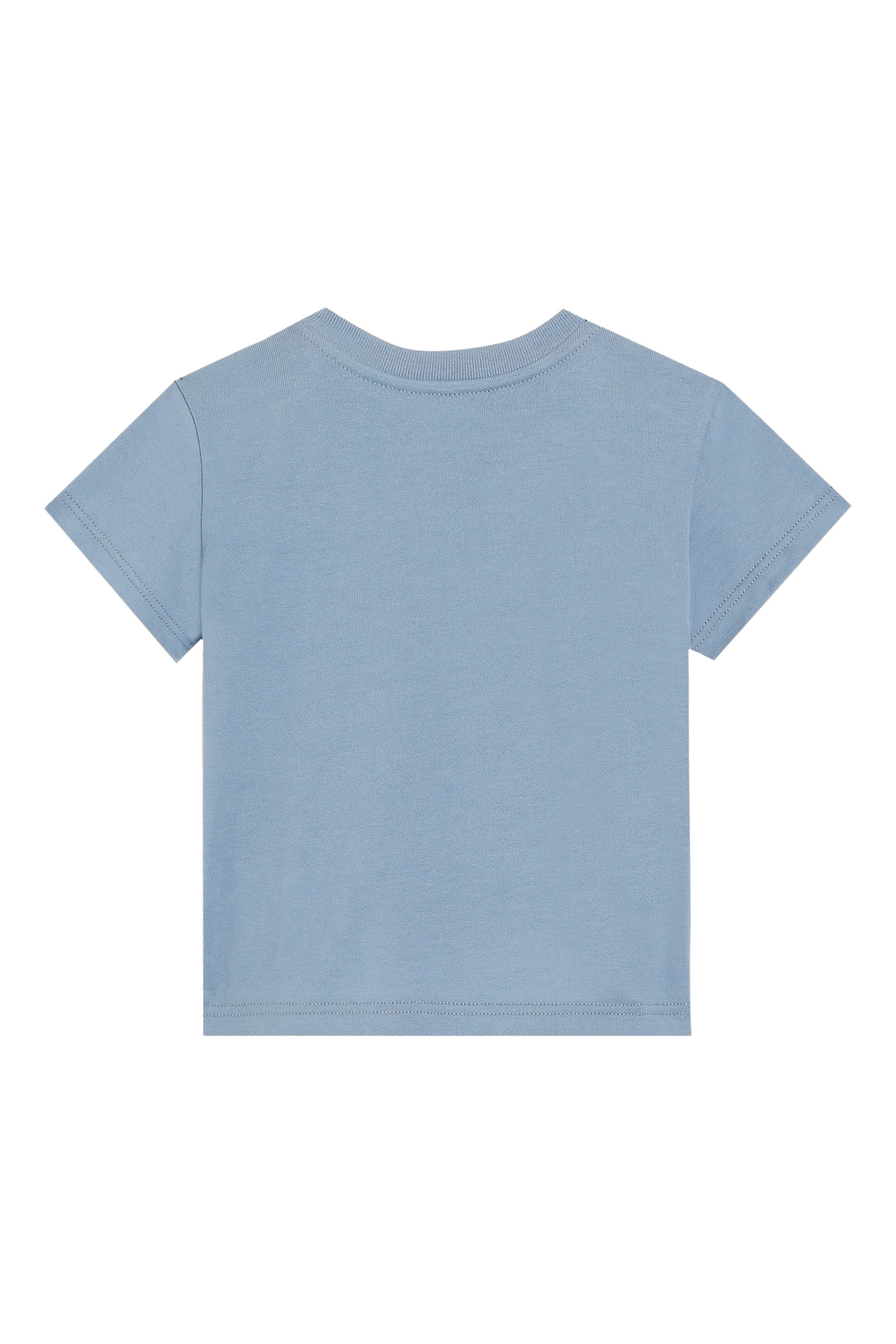 Kids Jersey T-shirt with Leopard Print