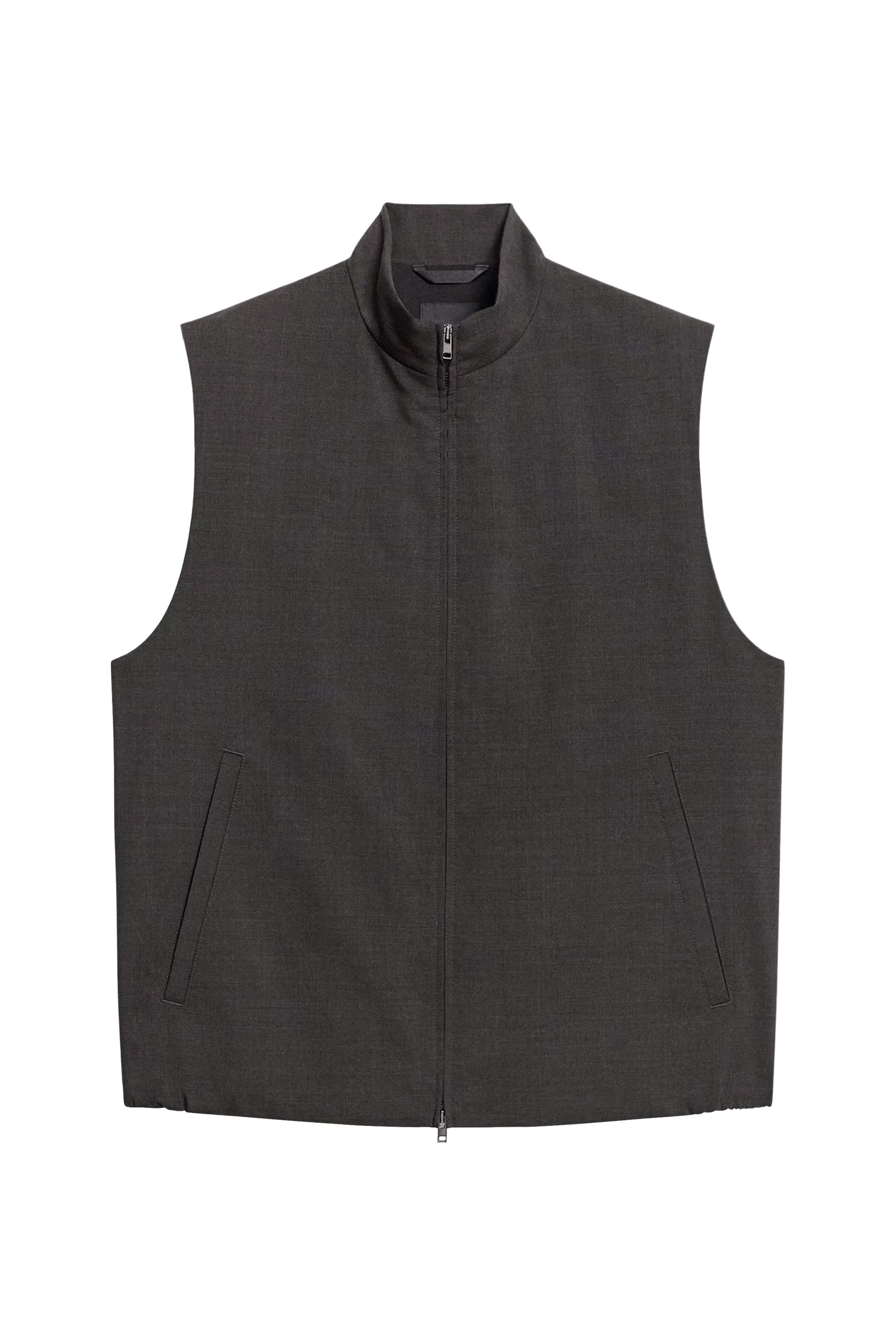 Zip Motion Wool Vest