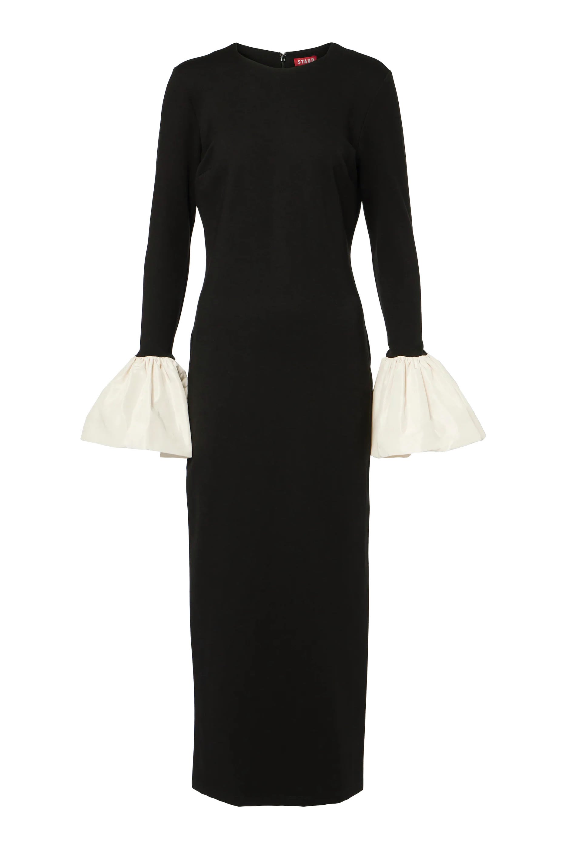 Hawthorne Taffeta-Trimmed Maxi Dress