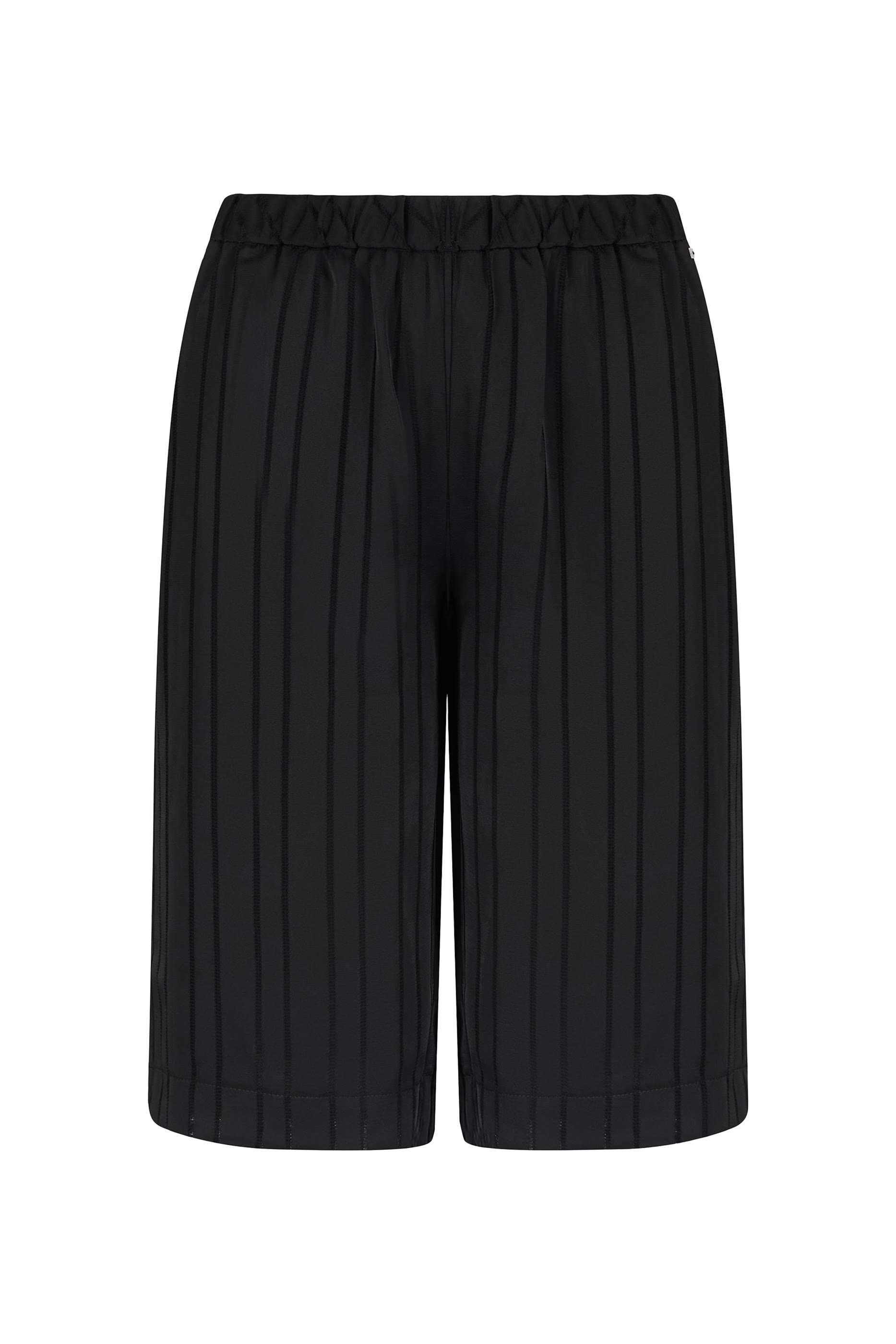 Stripe Bermuda Shorts