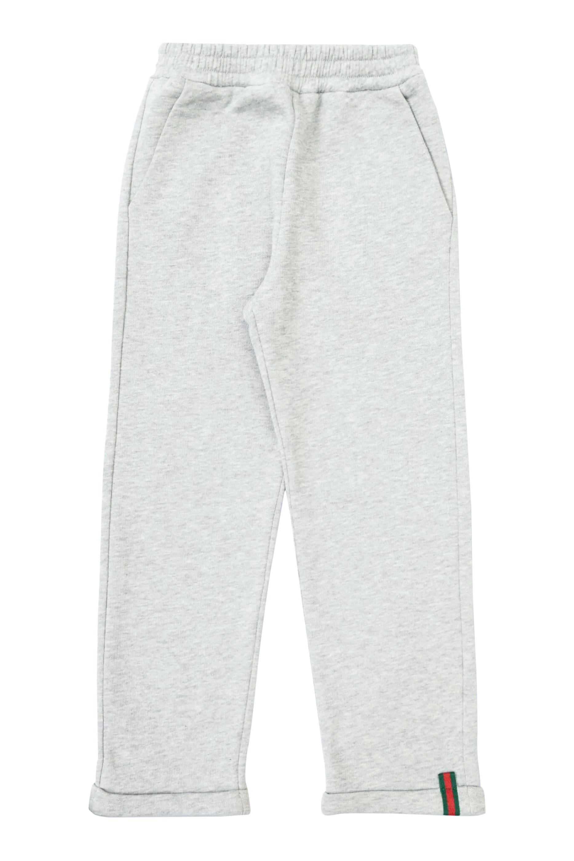 Kids Turn-Up Cuffs Tapered Trousers
