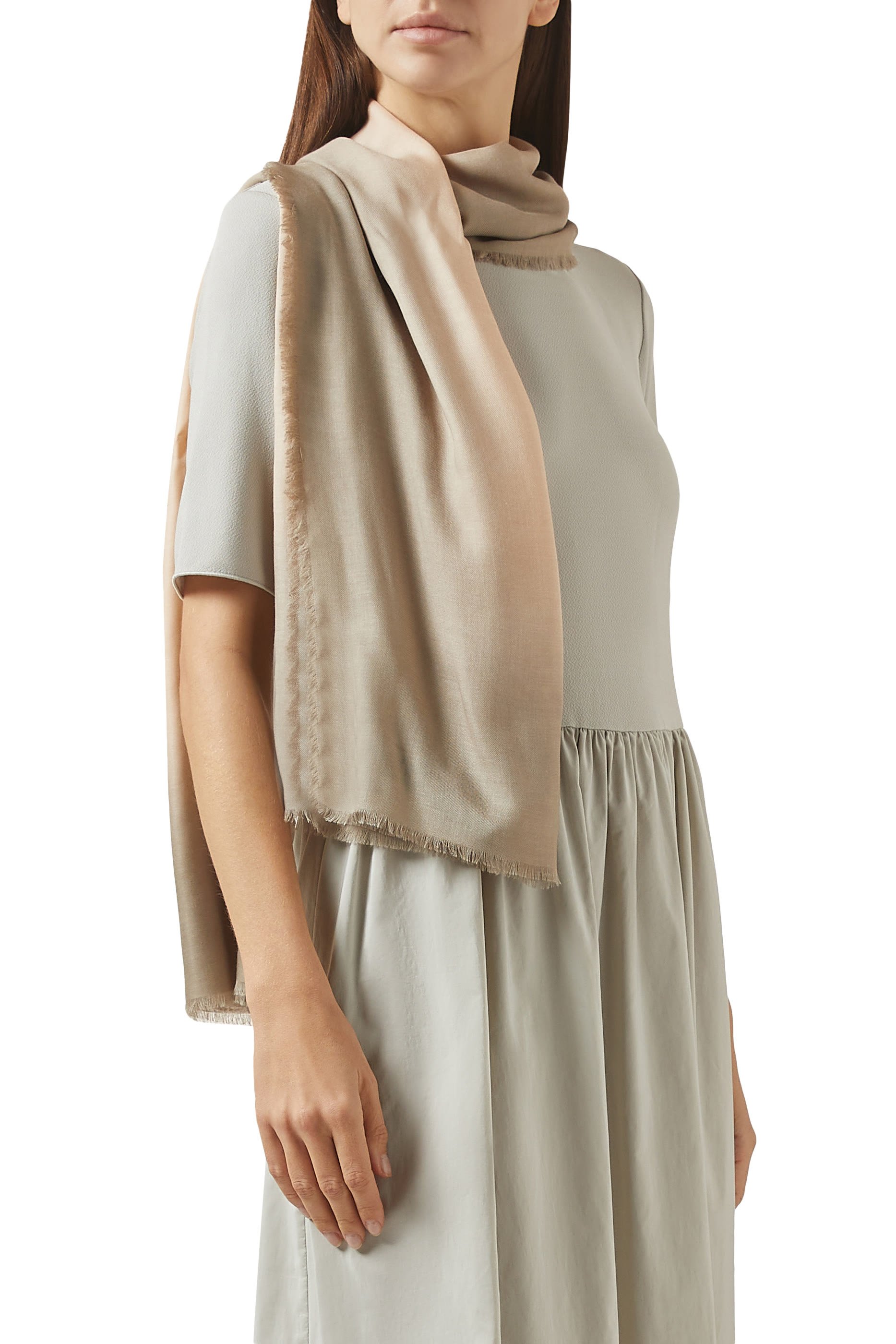 Gradient Print Scarf