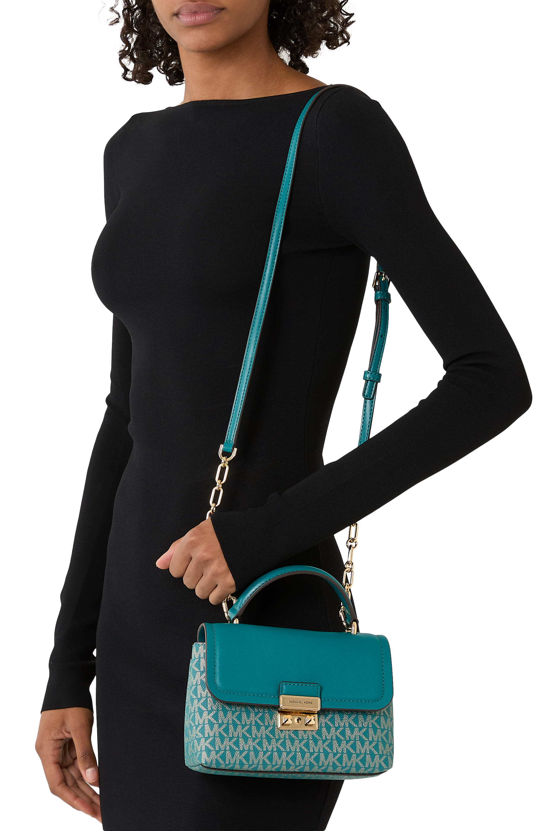 Tribeca Extra-Small Signature Logo Satchel 